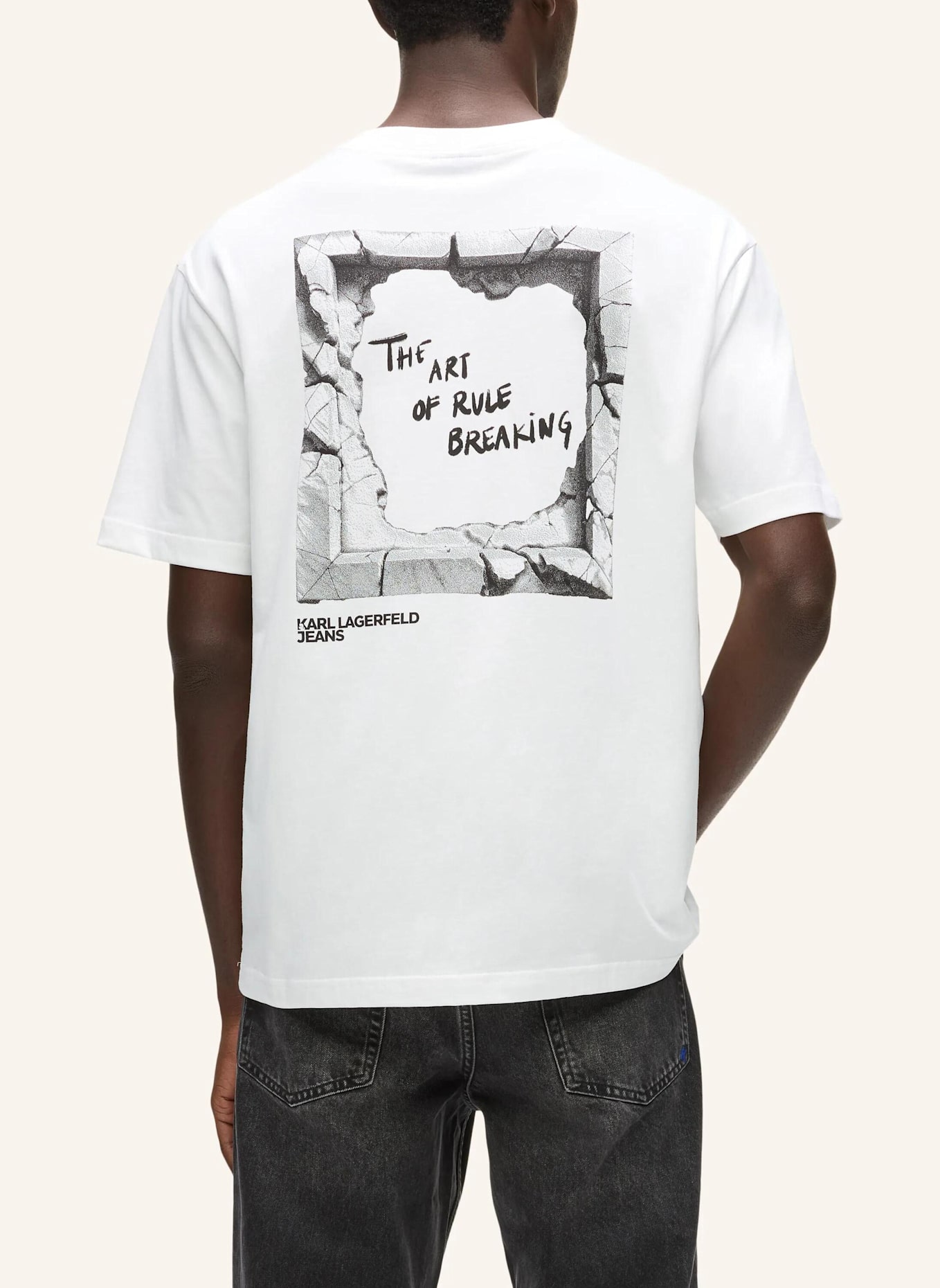 KARL LAGERFELD JEANS T-shirt: WEISS