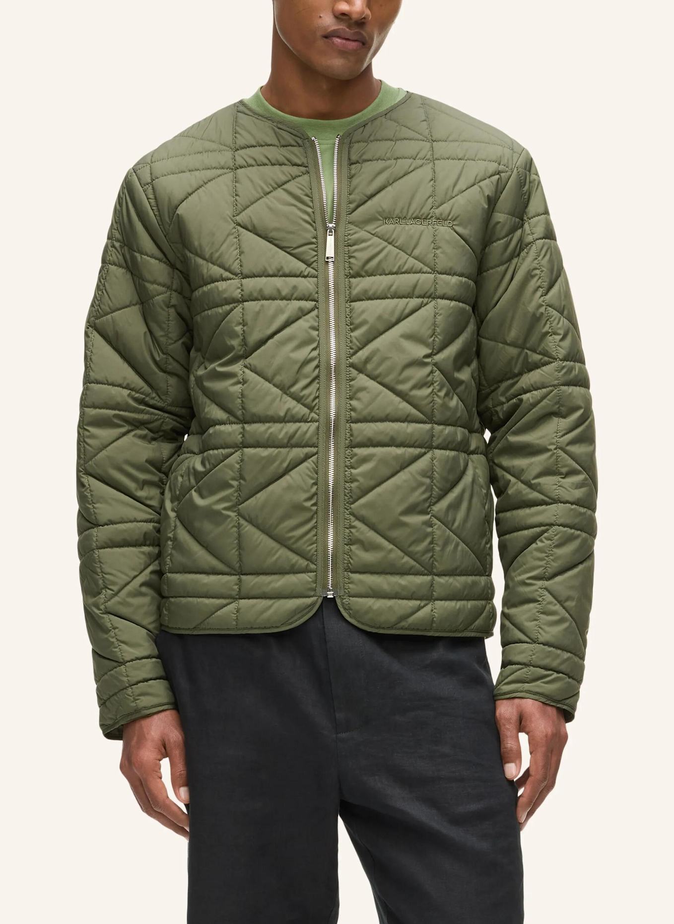 KARL LAGERFELD Jacke: DUNKELGRÜN
