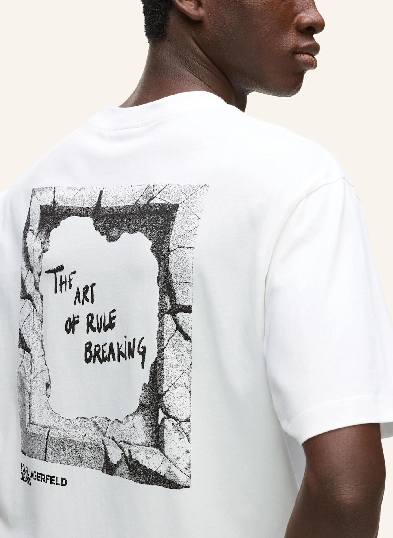 KARL LAGERFELD JEANS T-shirt: WEISS