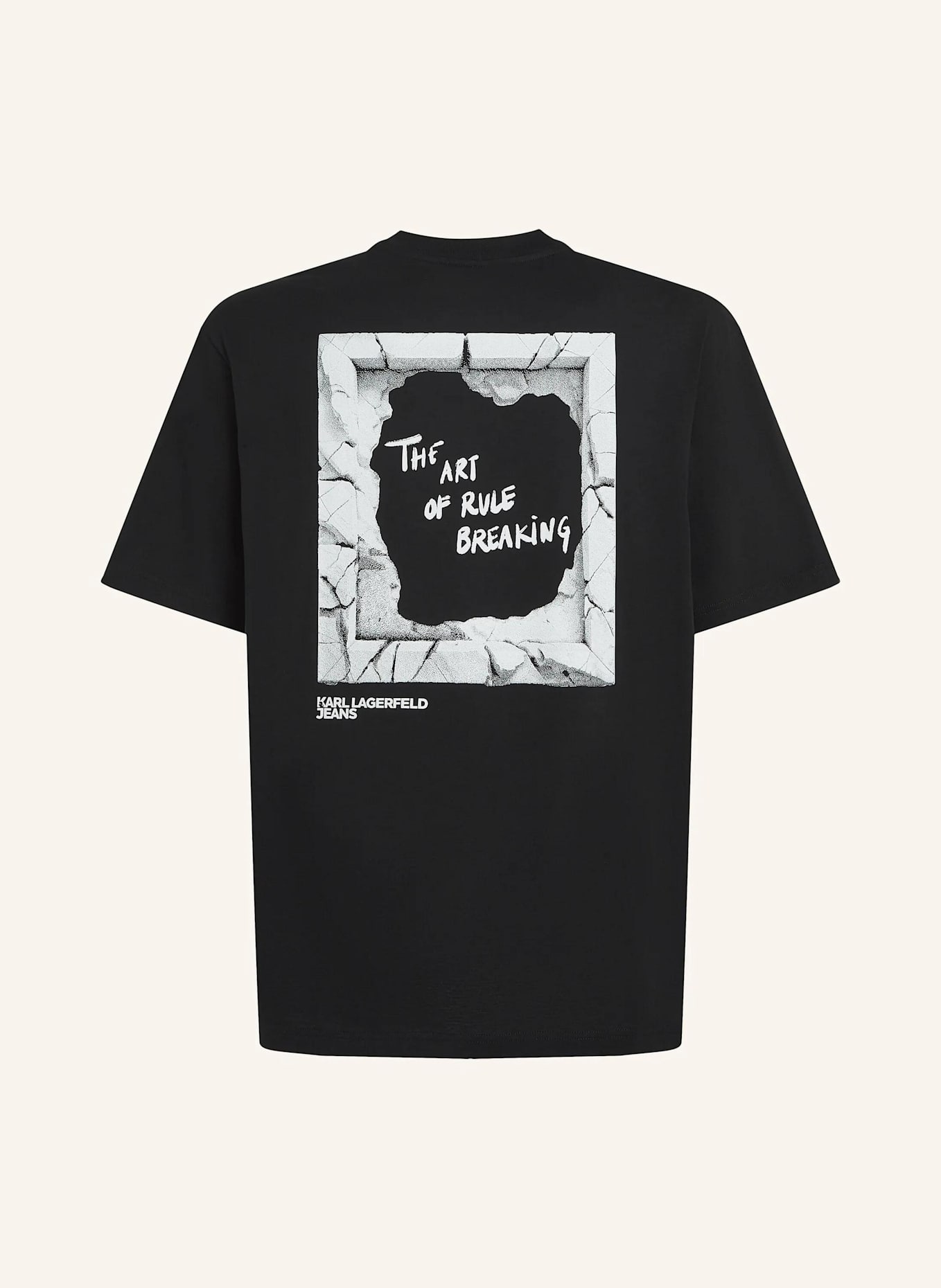 KARL LAGERFELD JEANS T-shirt: SCHWARZ