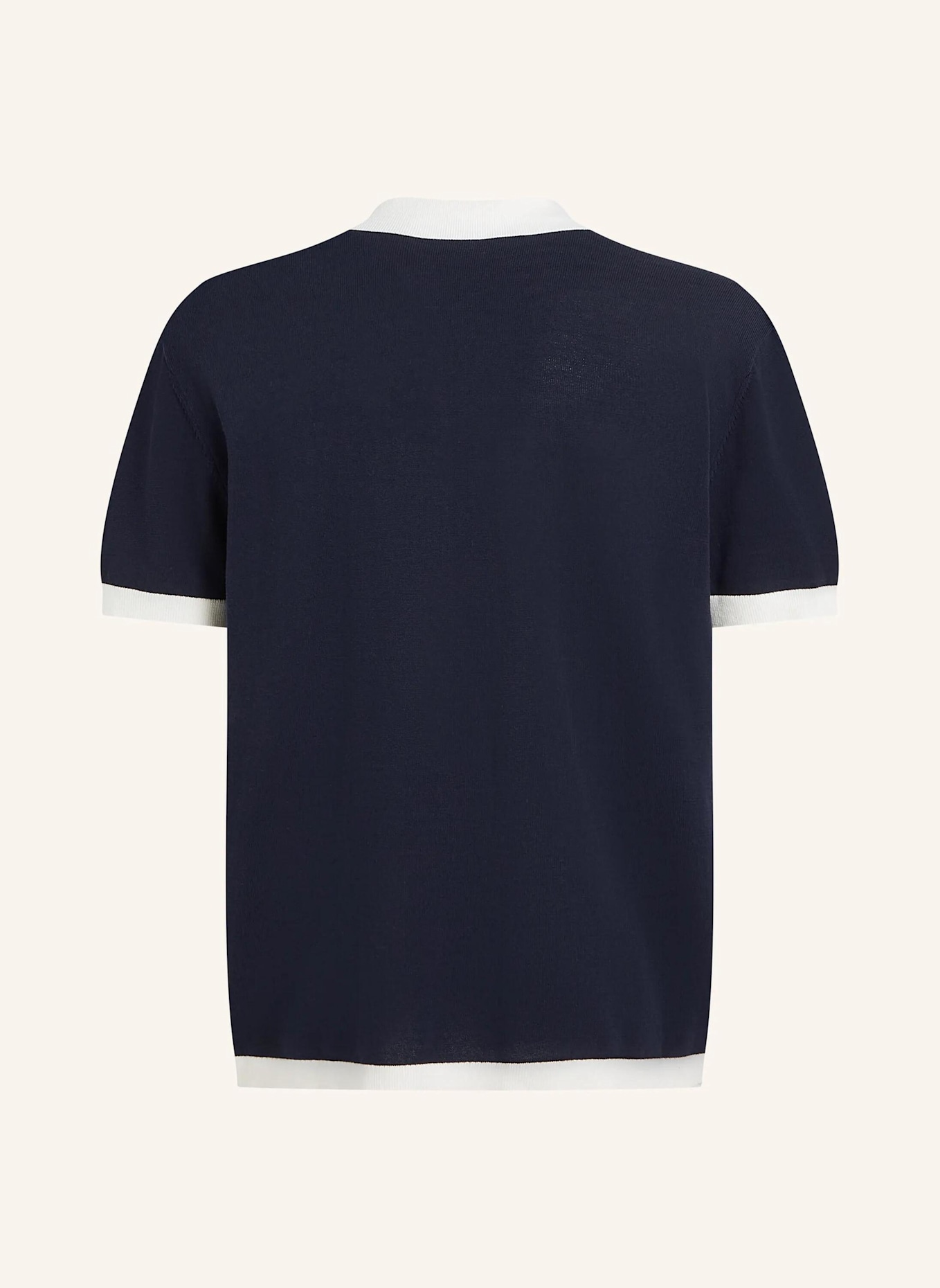 KARL LAGERFELD Poloshirt: DUNKELBLAU