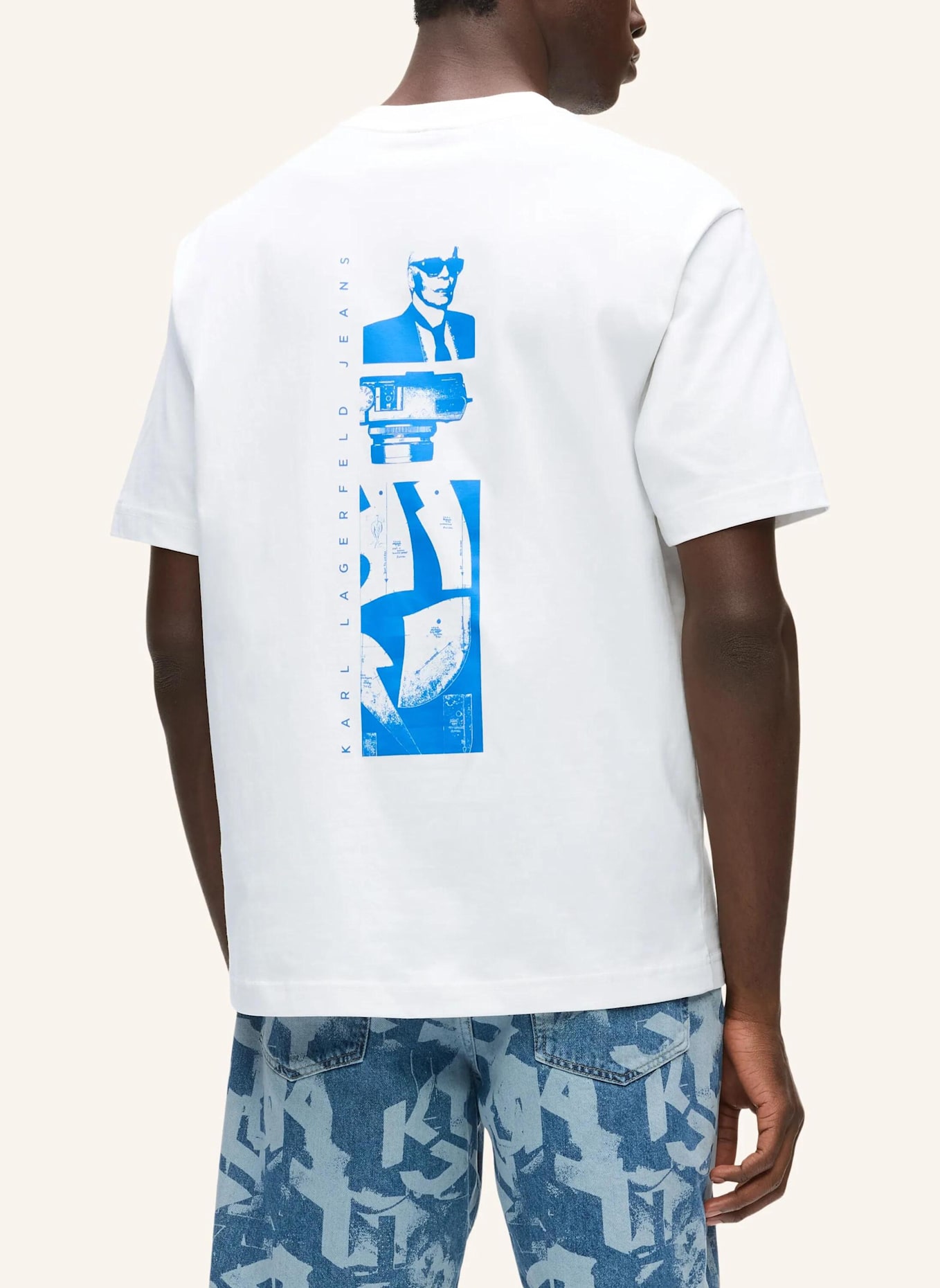 KARL LAGERFELD JEANS T-shirt: WEISS