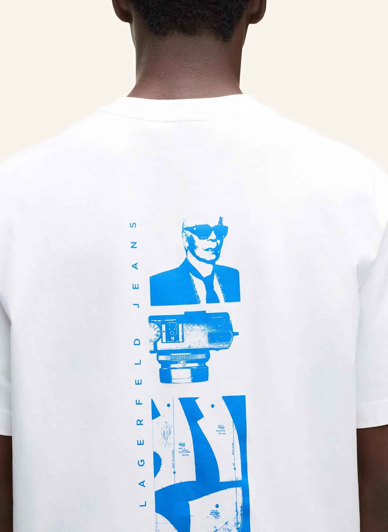 KARL LAGERFELD JEANS T-shirt: WEISS