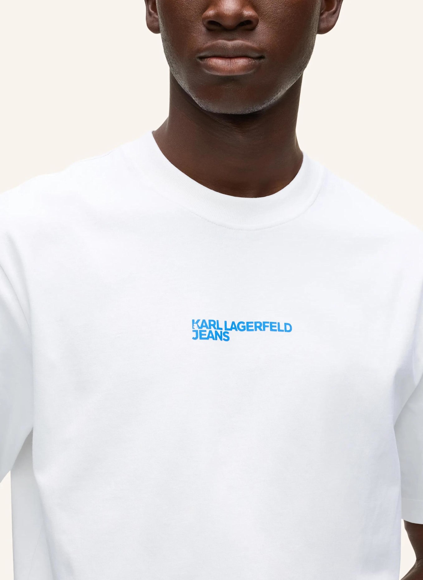 KARL LAGERFELD JEANS T-shirt: WEISS