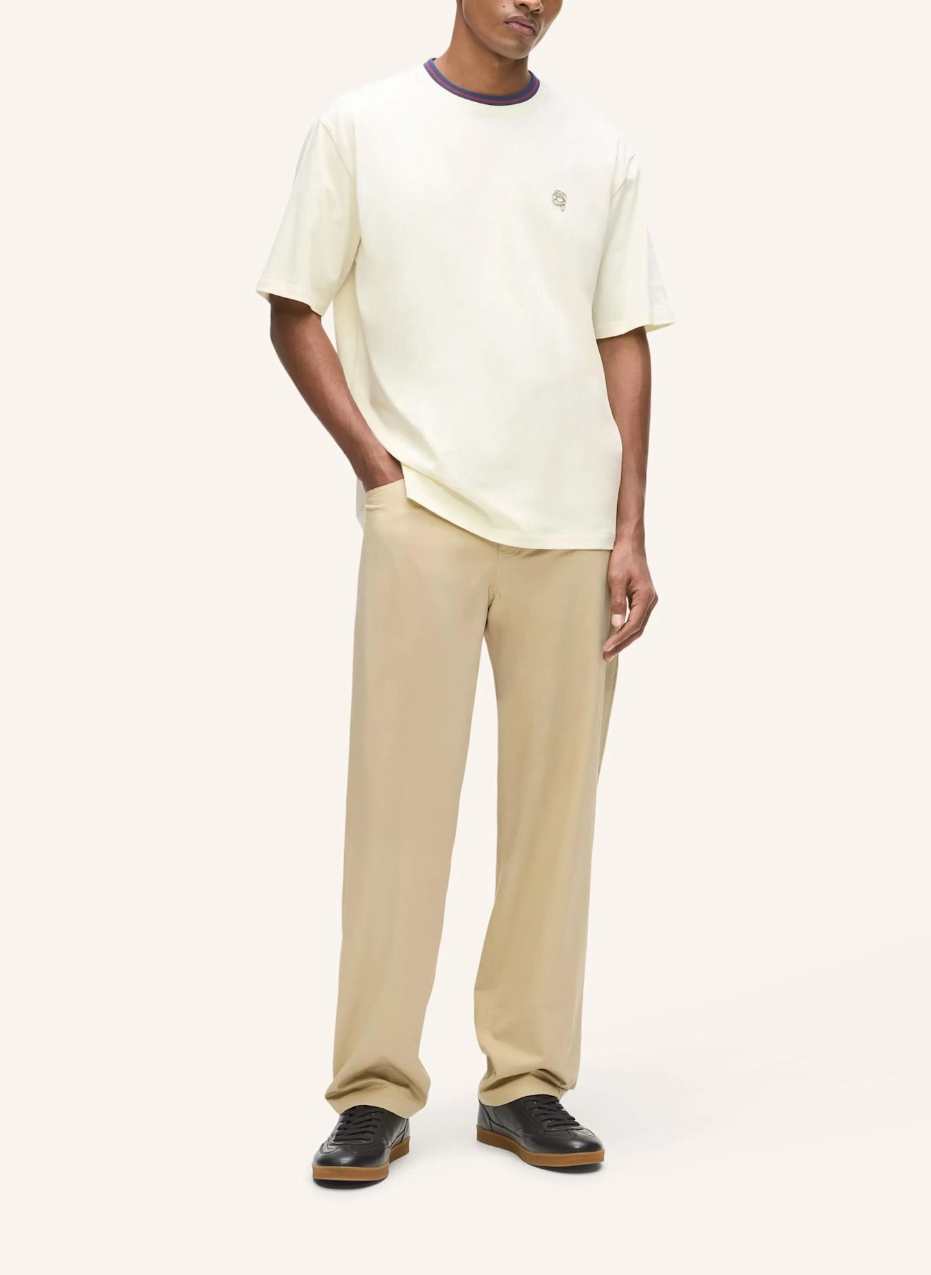 KARL LAGERFELD T-shirt: BEIGE