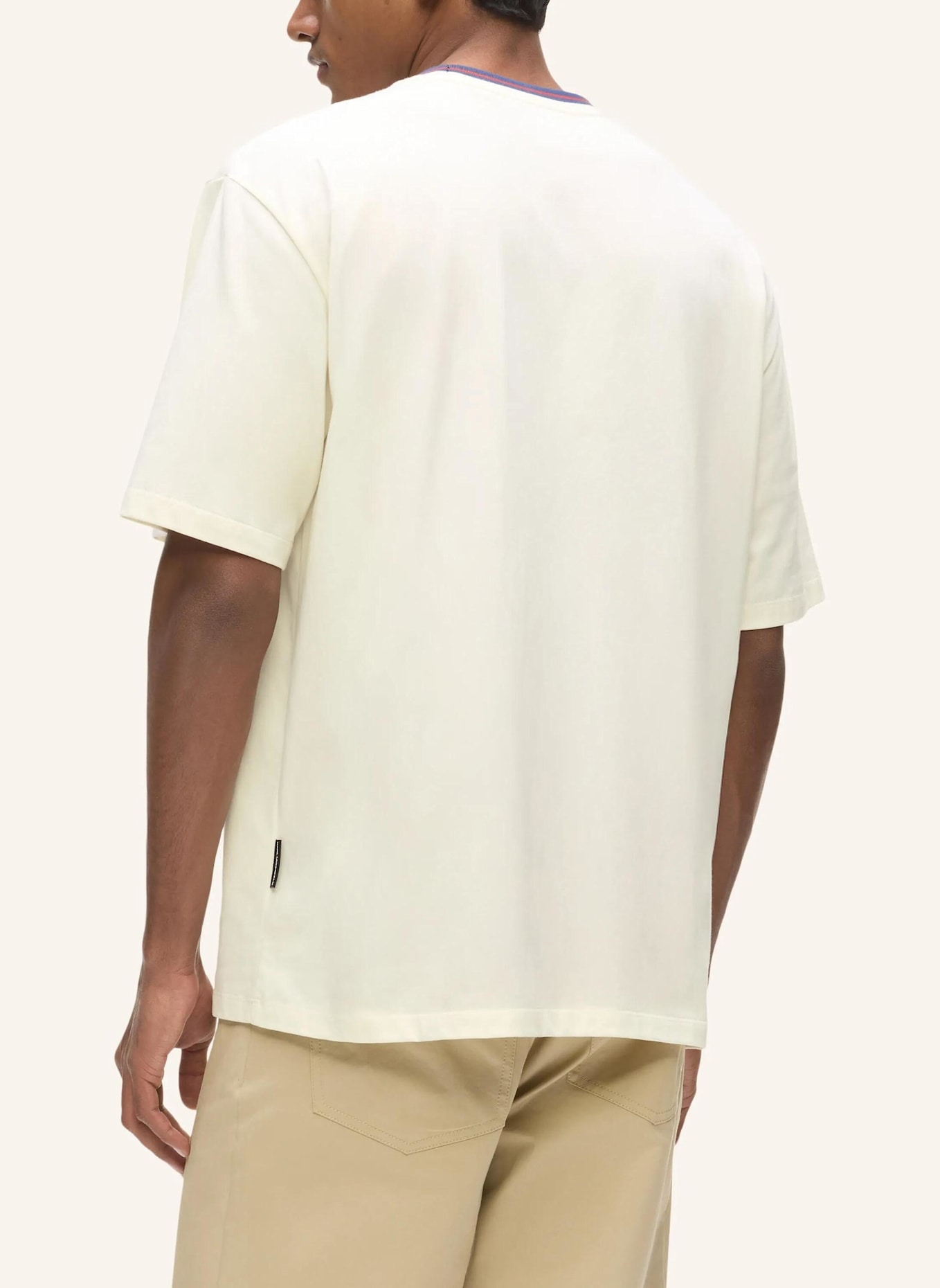 KARL LAGERFELD T-shirt: BEIGE