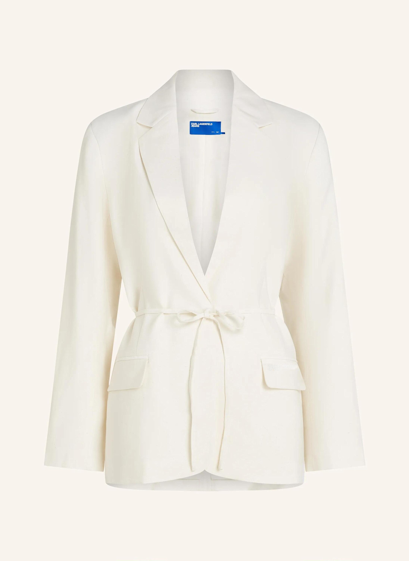 KARL LAGERFELD JEANS Jacke: WEISS