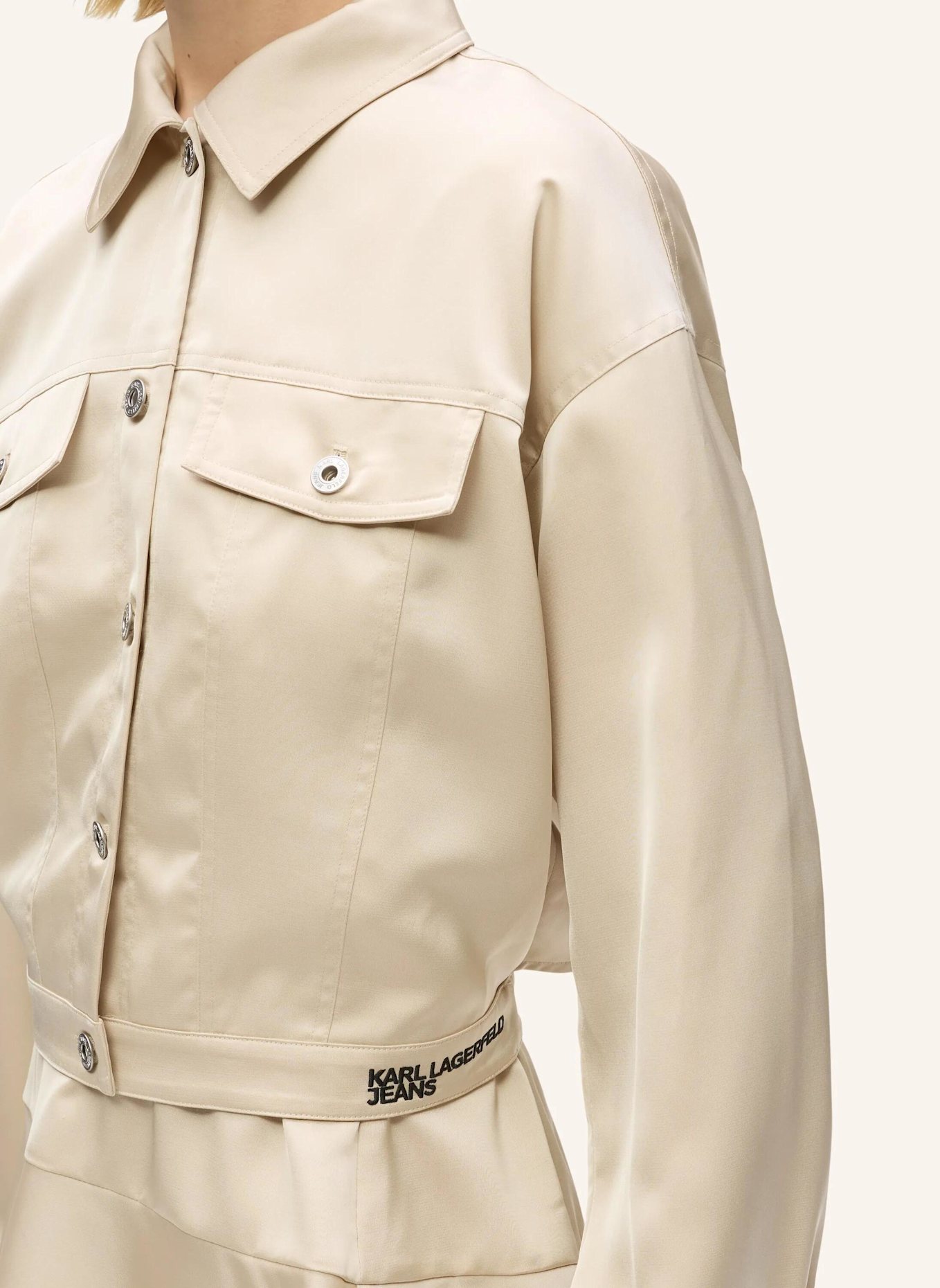 KARL LAGERFELD JEANS Jacke: BEIGE