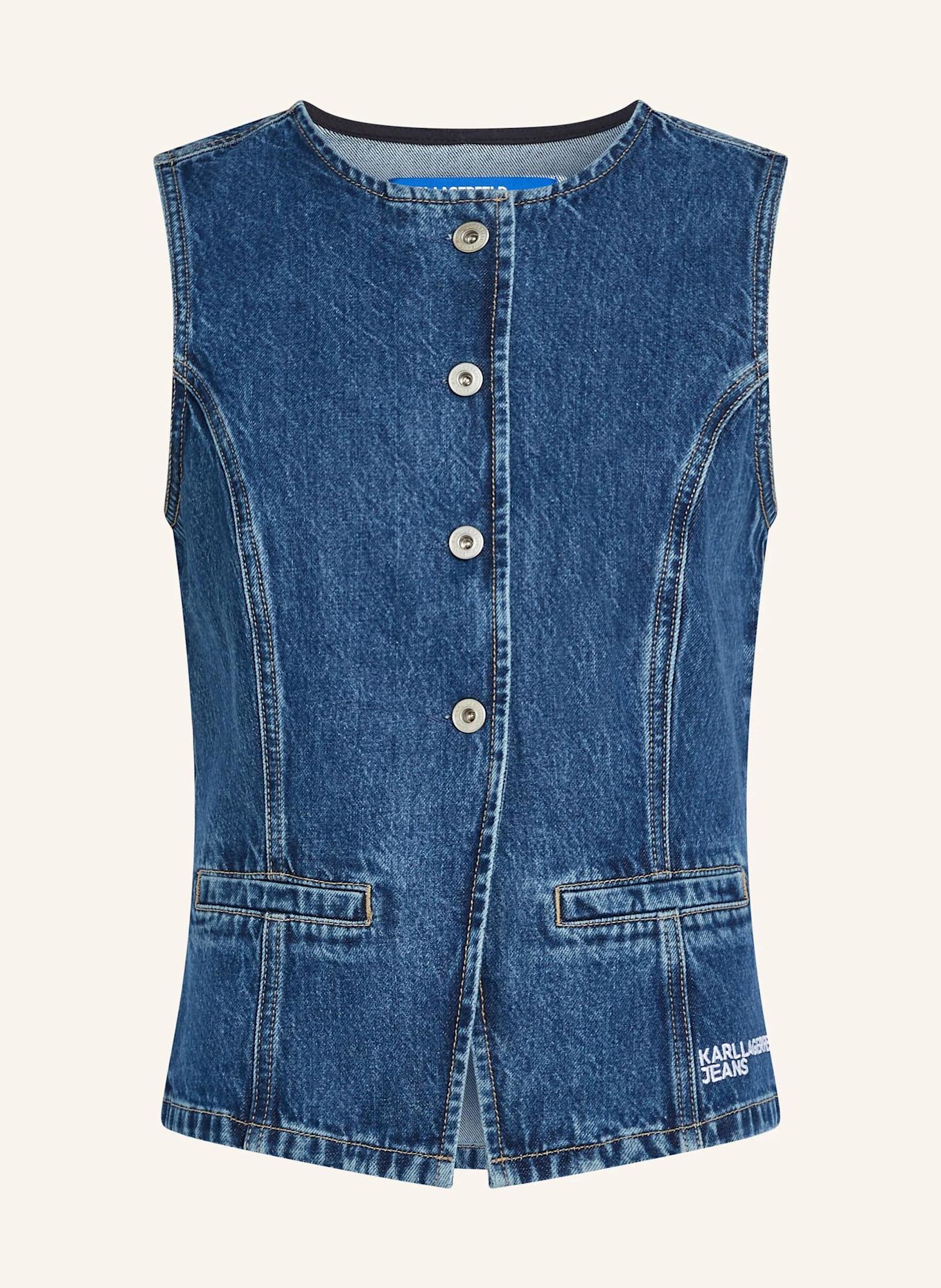 KARL LAGERFELD JEANS Jacke: DUNKELBLAU