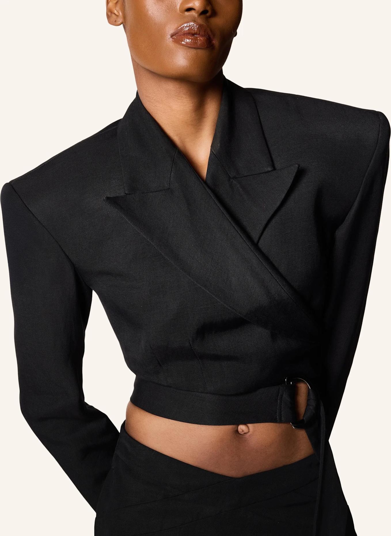 KARL LAGERFELD Blazer: SCHWARZ