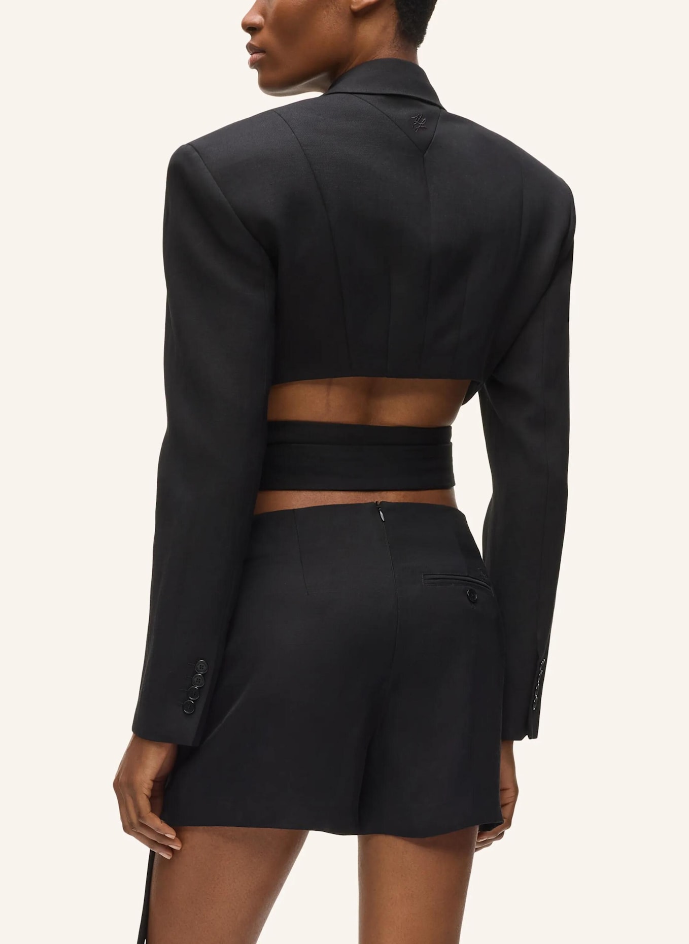 KARL LAGERFELD Blazer: SCHWARZ