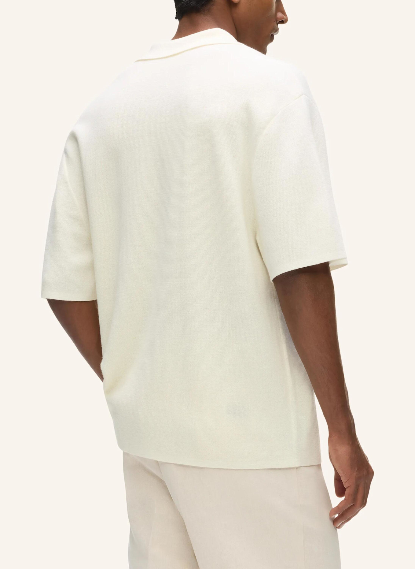 KARL LAGERFELD Poloshirt: BEIGE