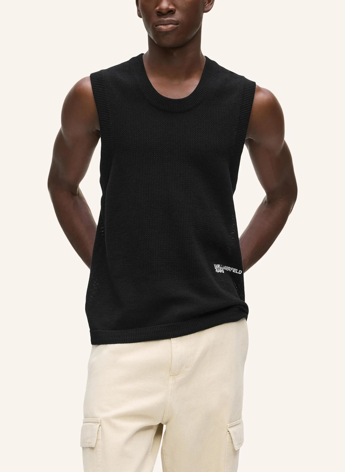 KARL LAGERFELD JEANS Sweatshirt: SCHWARZ