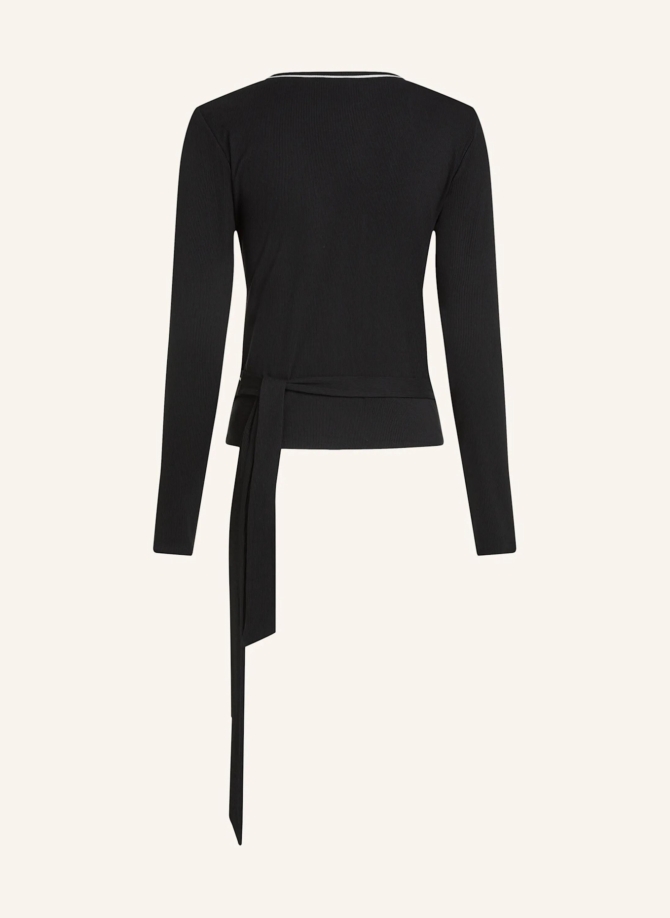 KARL LAGERFELD Top: SCHWARZ