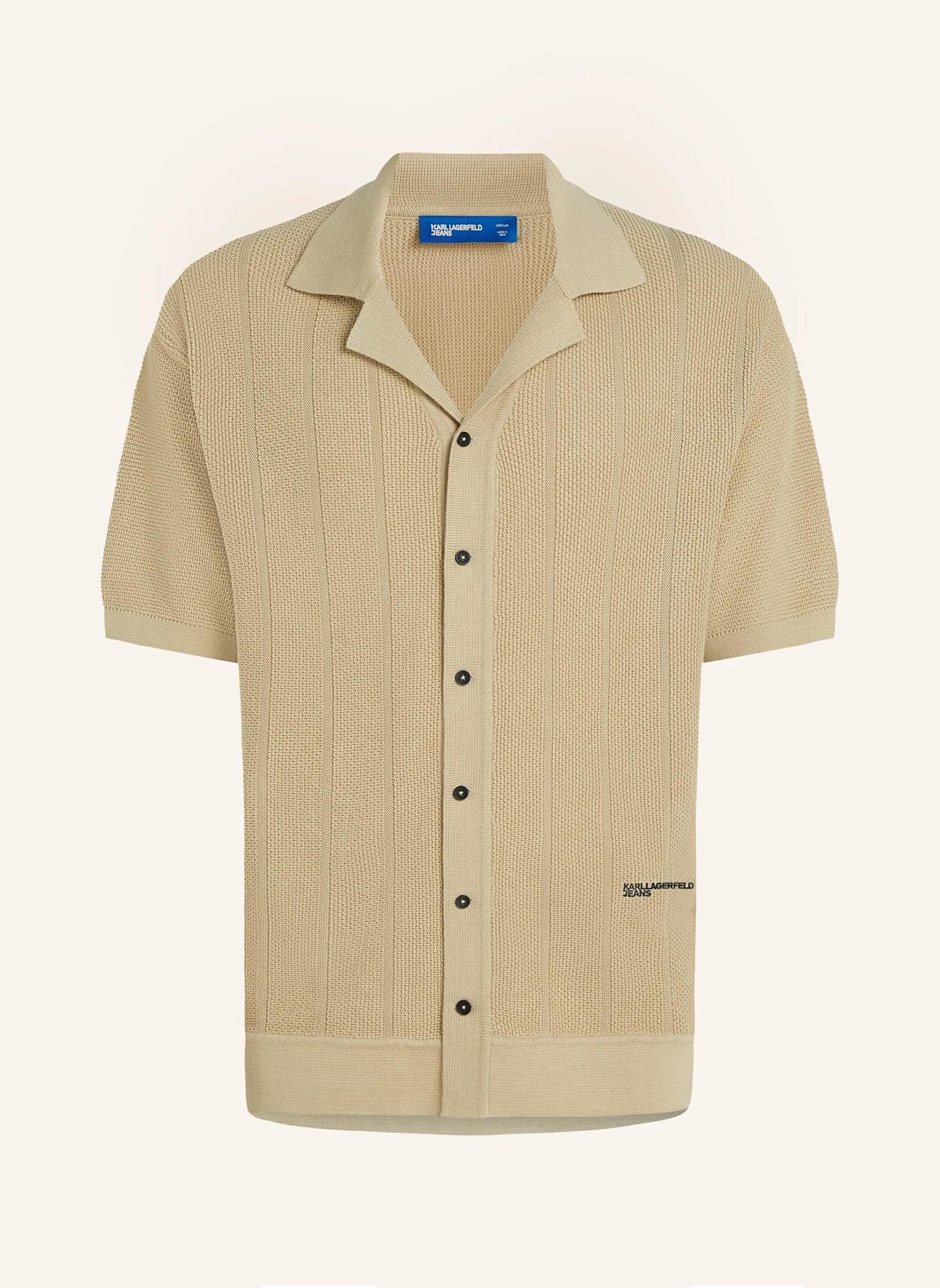 KARL LAGERFELD JEANS Poloshirt: BEIGE