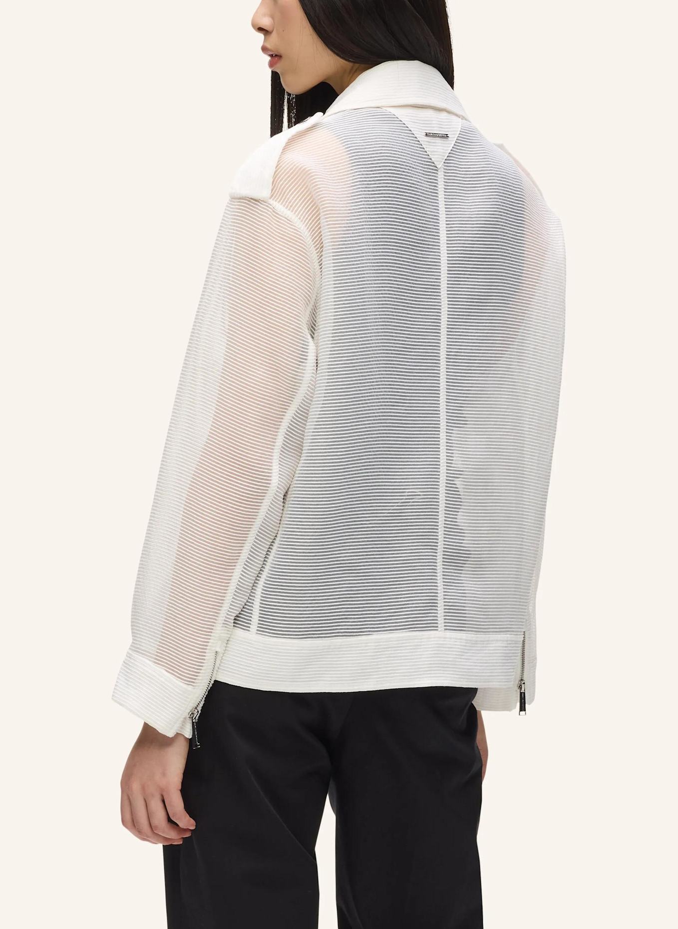 KARL LAGERFELD Jacke: WEISS