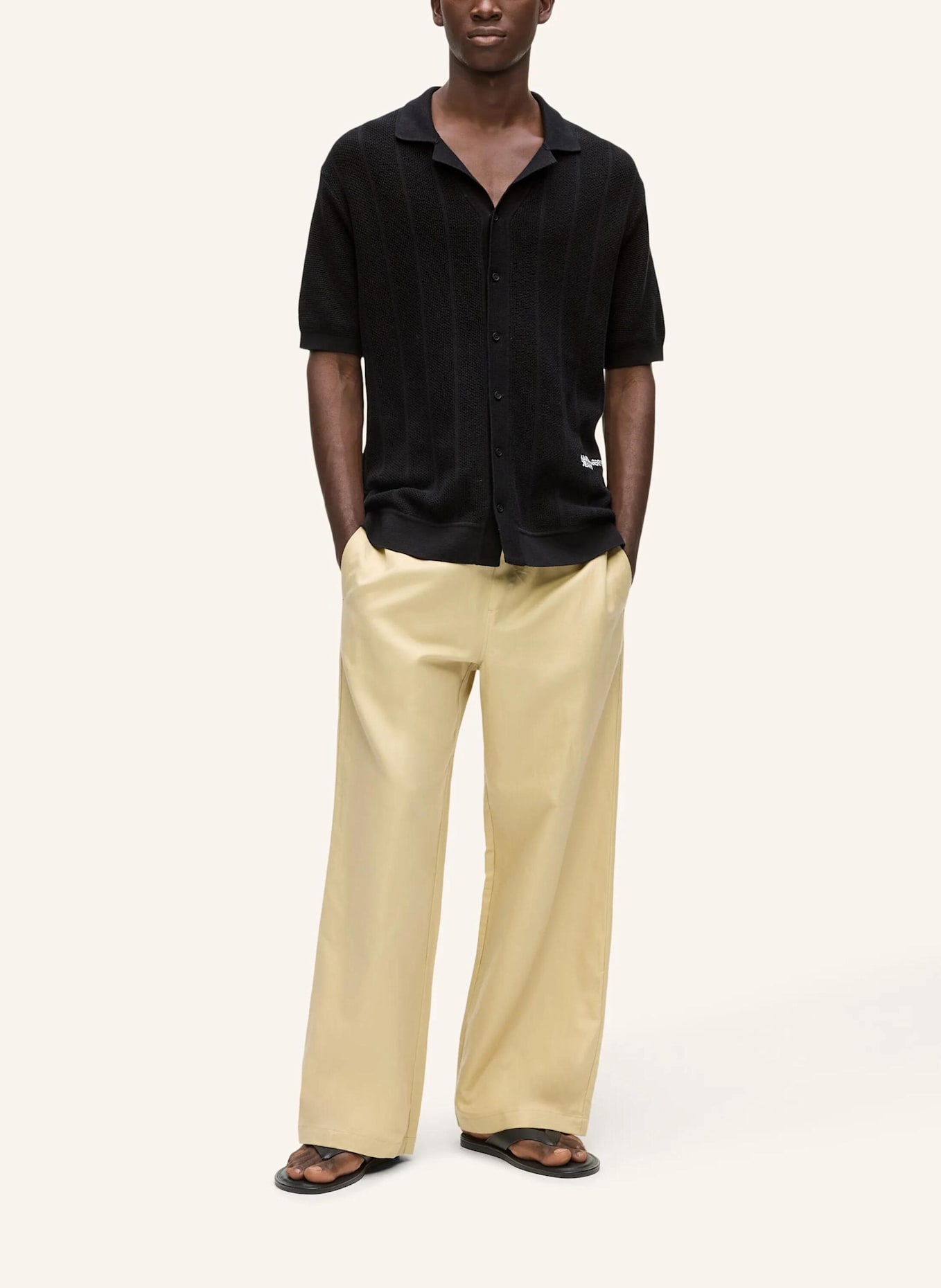 KARL LAGERFELD JEANS Poloshirt: SCHWARZ