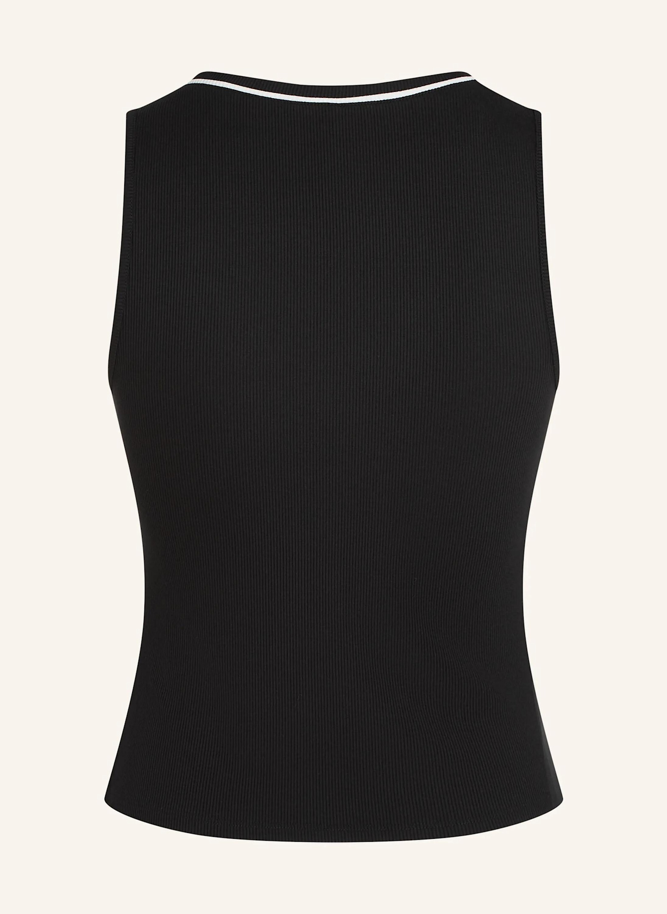 KARL LAGERFELD Top: SCHWARZ