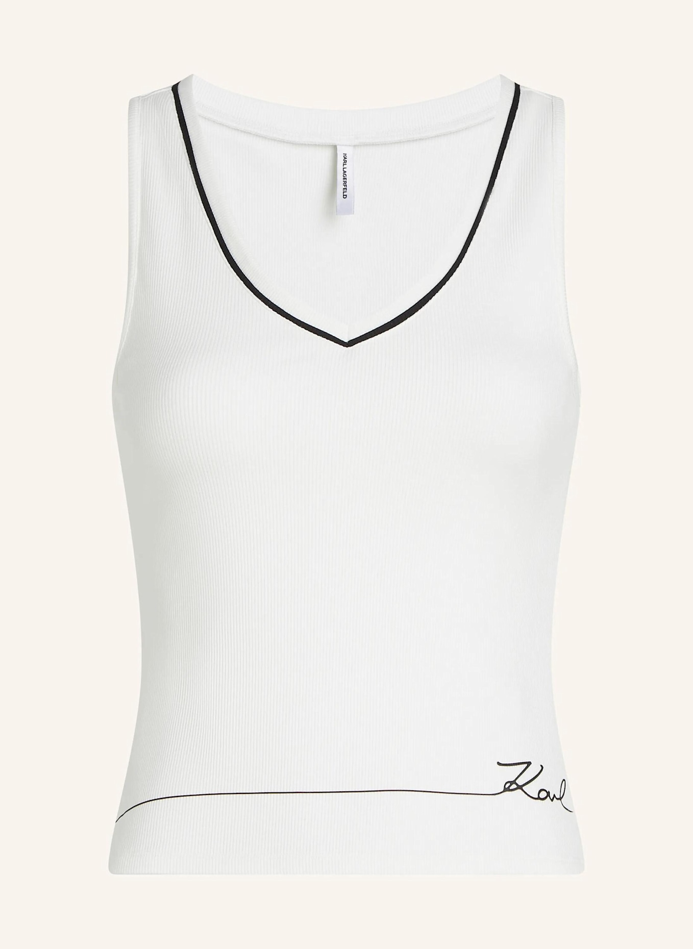 KARL LAGERFELD Top: BEIGE