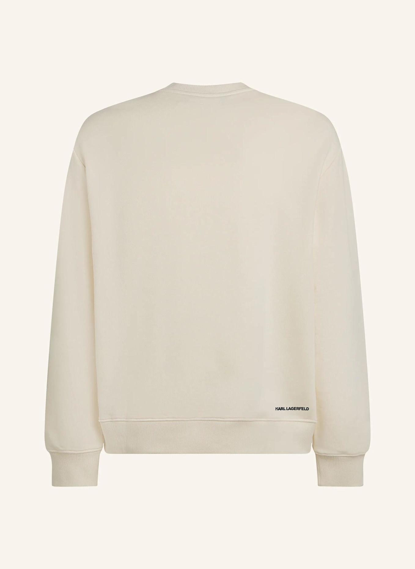 KARL LAGERFELD Sweatshirt: BEIGE