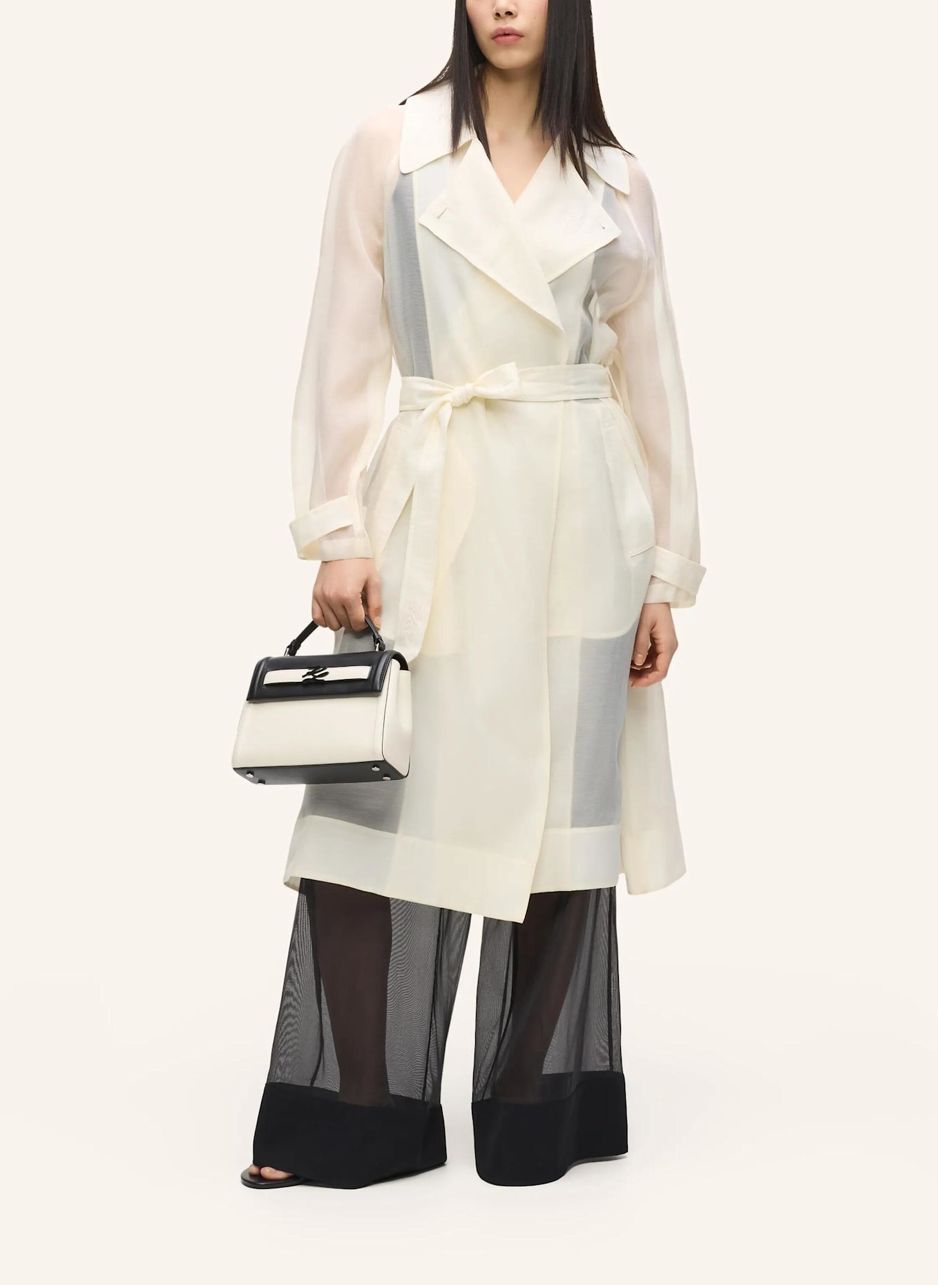 KARL LAGERFELD Mantel: BEIGE