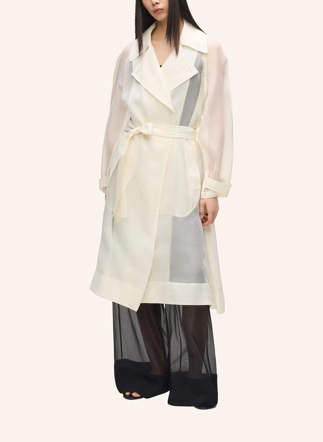 KARL LAGERFELD Mantel: BEIGE