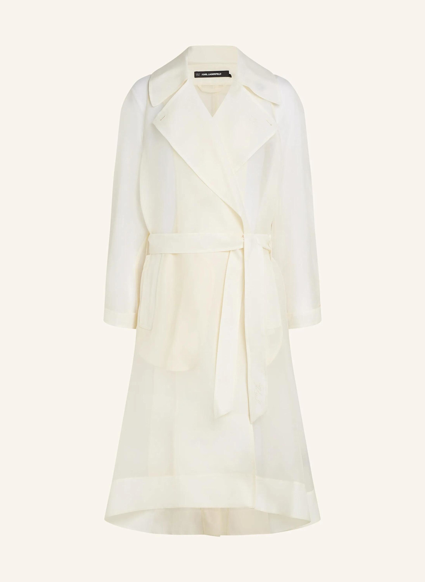 KARL LAGERFELD Mantel: BEIGE