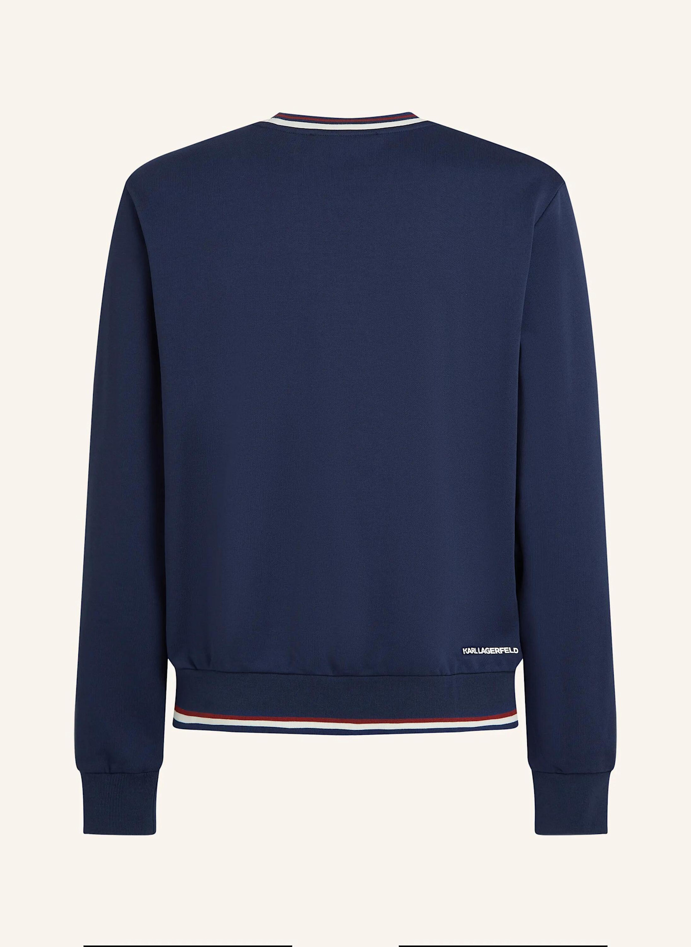 KARL LAGERFELD Sweatshirt: DUNKELBLAU