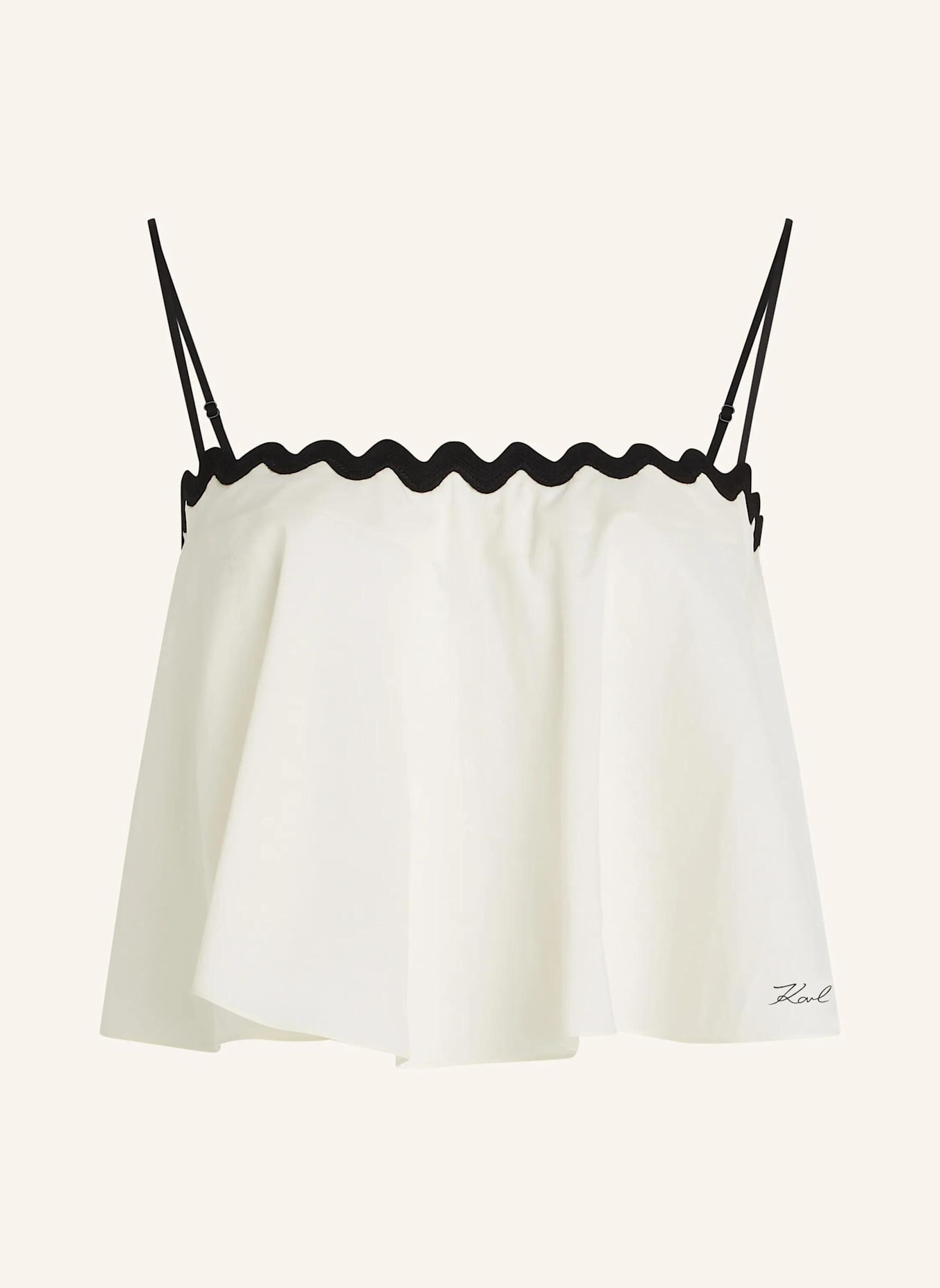 KARL LAGERFELD Top: BEIGE