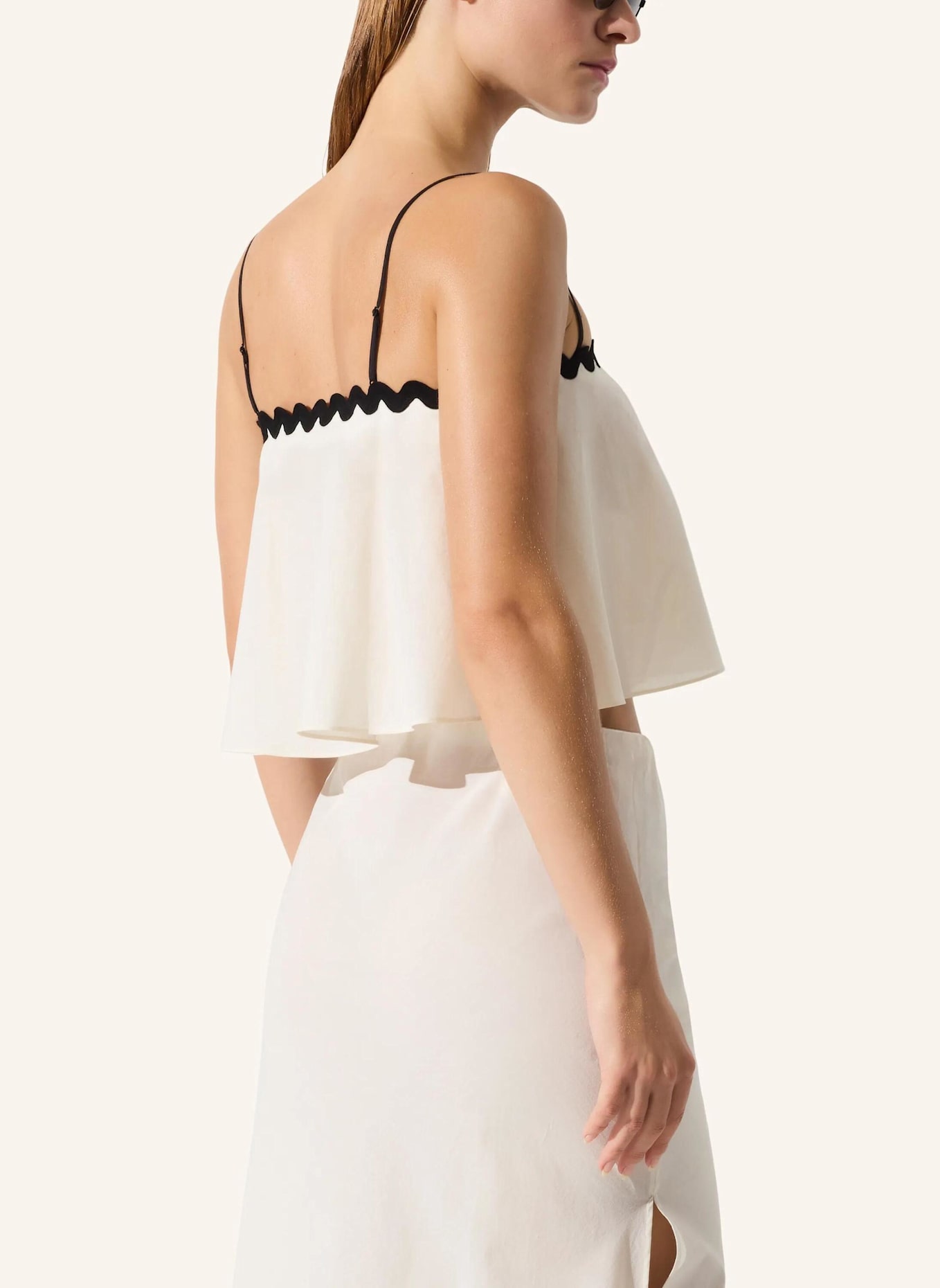 KARL LAGERFELD Top: BEIGE