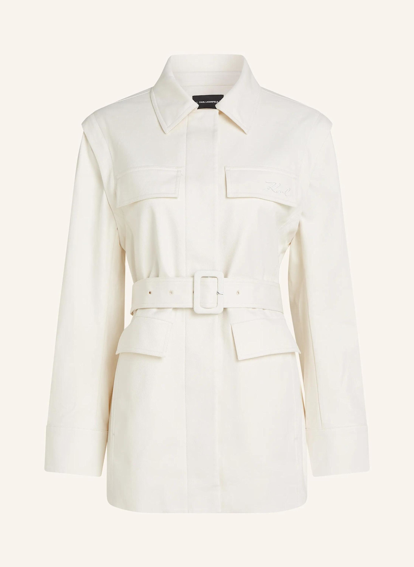 KARL LAGERFELD Mantel: BEIGE