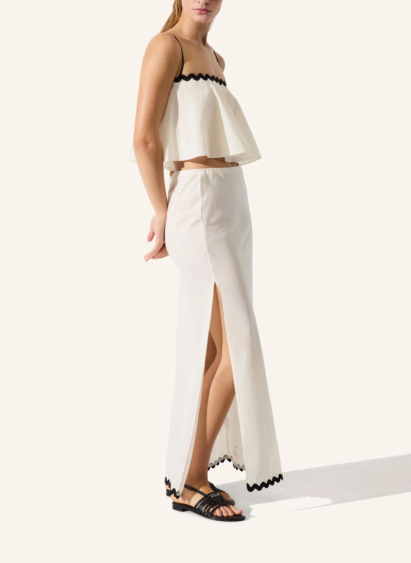 KARL LAGERFELD Top: BEIGE