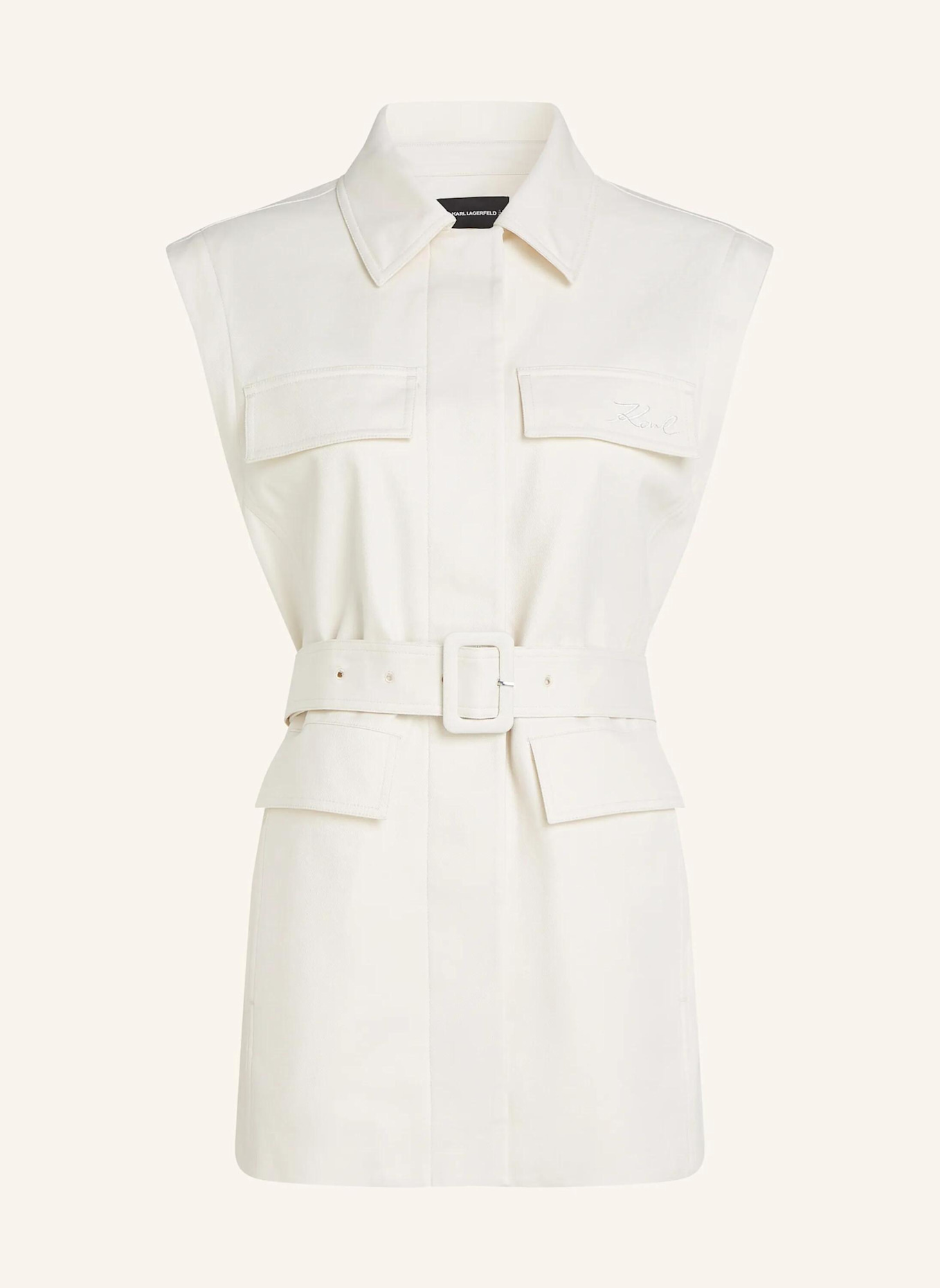 KARL LAGERFELD Mantel: BEIGE