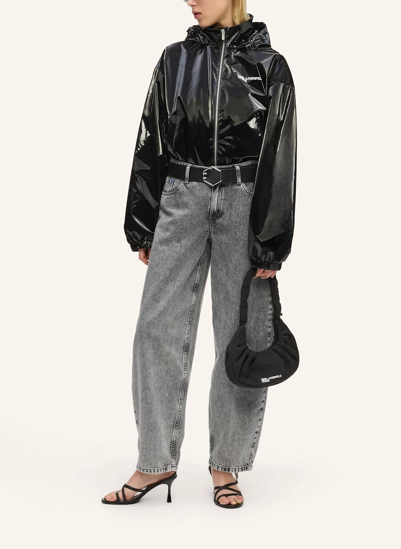 KARL LAGERFELD JEANS Jacke: SCHWARZ