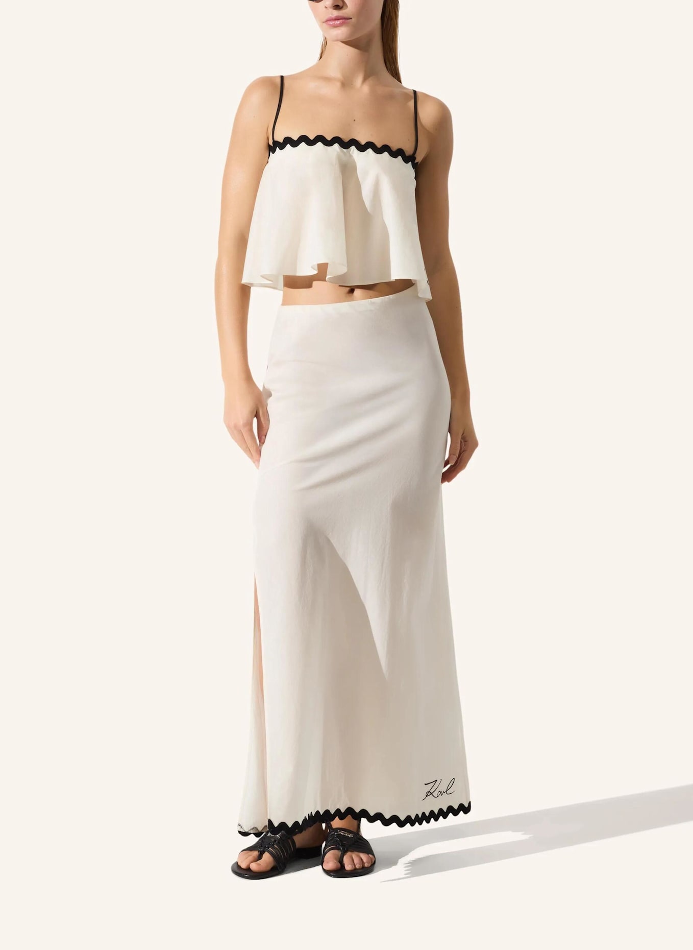 KARL LAGERFELD Rock: BEIGE