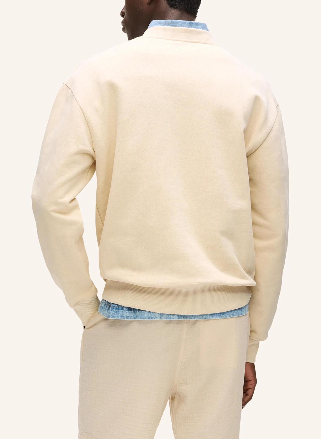KARL LAGERFELD JEANS Sweatshirt: BEIGE
