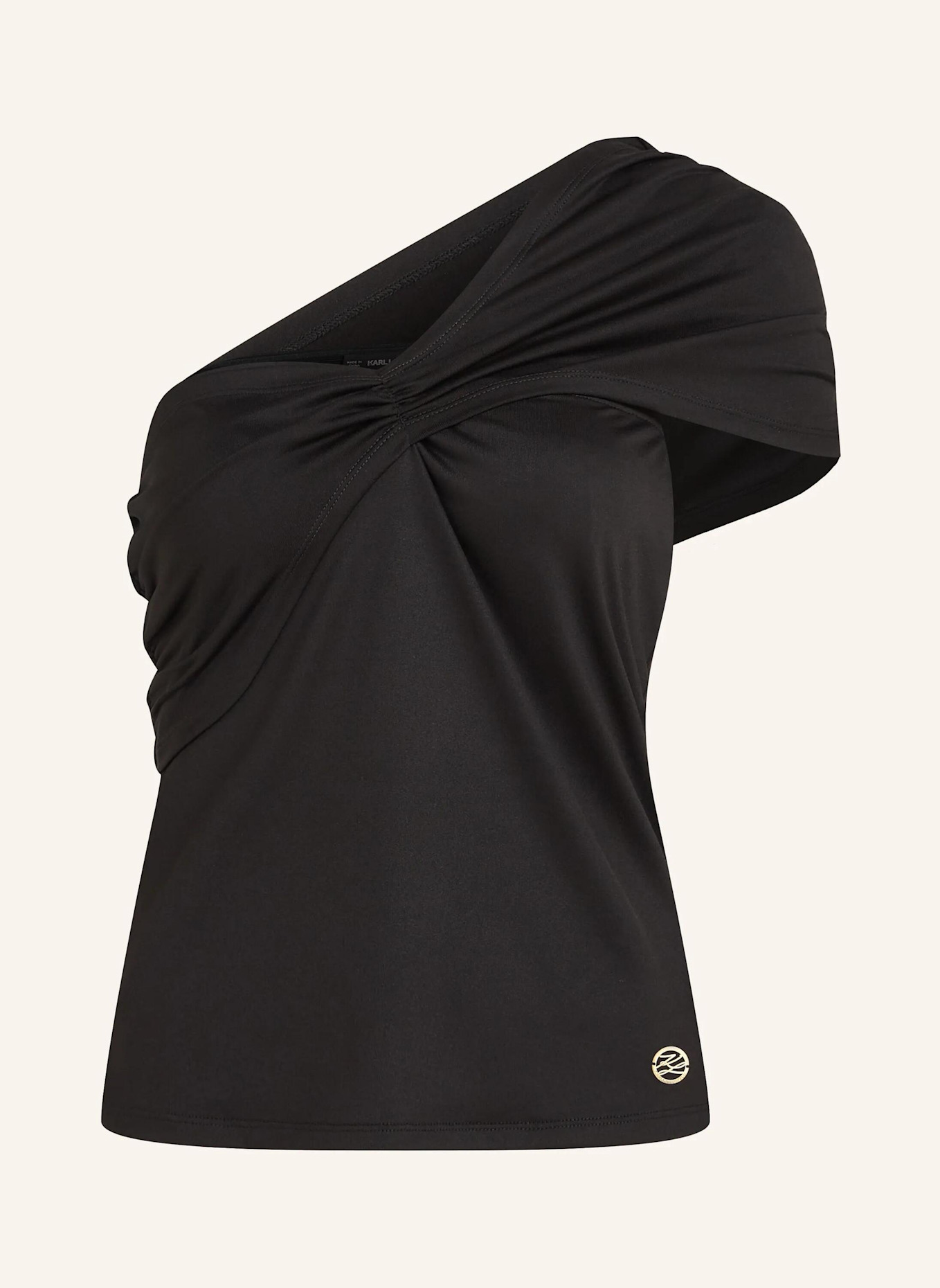 KARL LAGERFELD T-shirt: SCHWARZ