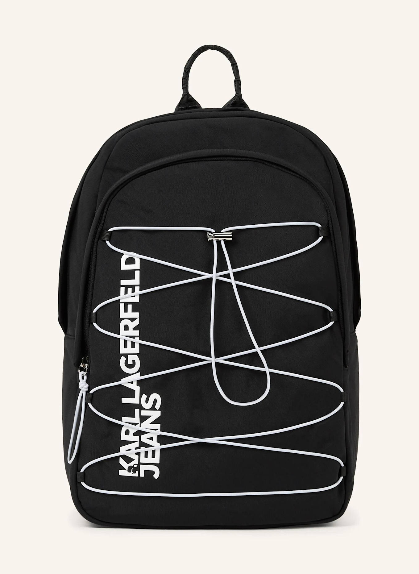 KARL LAGERFELD JEANS Rucksack: SCHWARZ