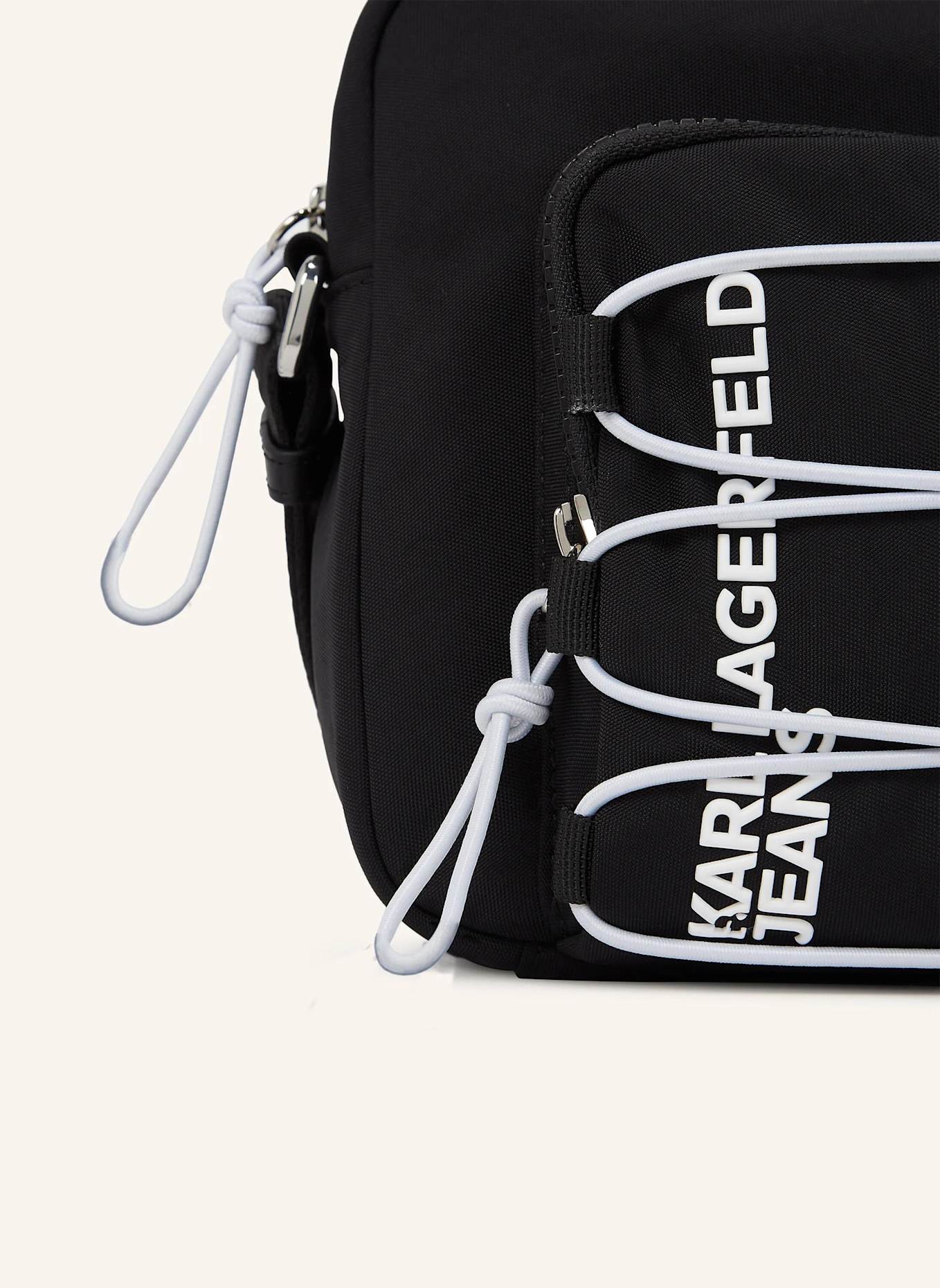 KARL LAGERFELD JEANS Umhängetasche: SCHWARZ