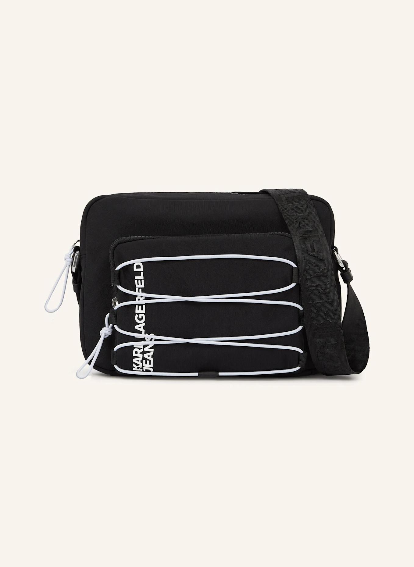 KARL LAGERFELD JEANS Umhängetasche: SCHWARZ