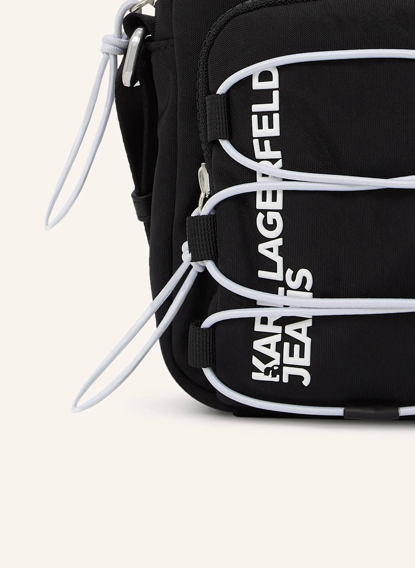 KARL LAGERFELD JEANS Umhängetasche: SCHWARZ