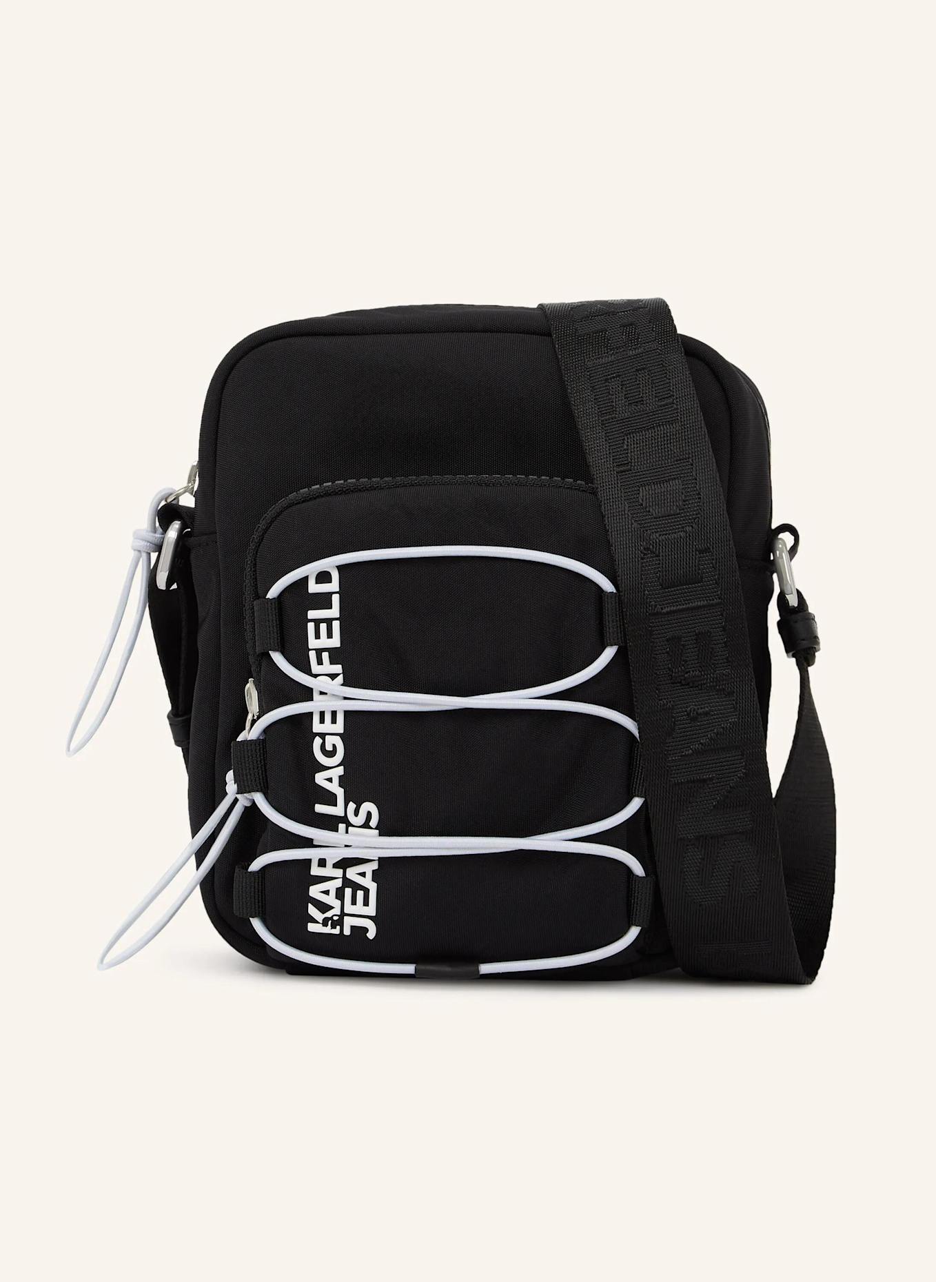 KARL LAGERFELD JEANS Umhängetasche: SCHWARZ