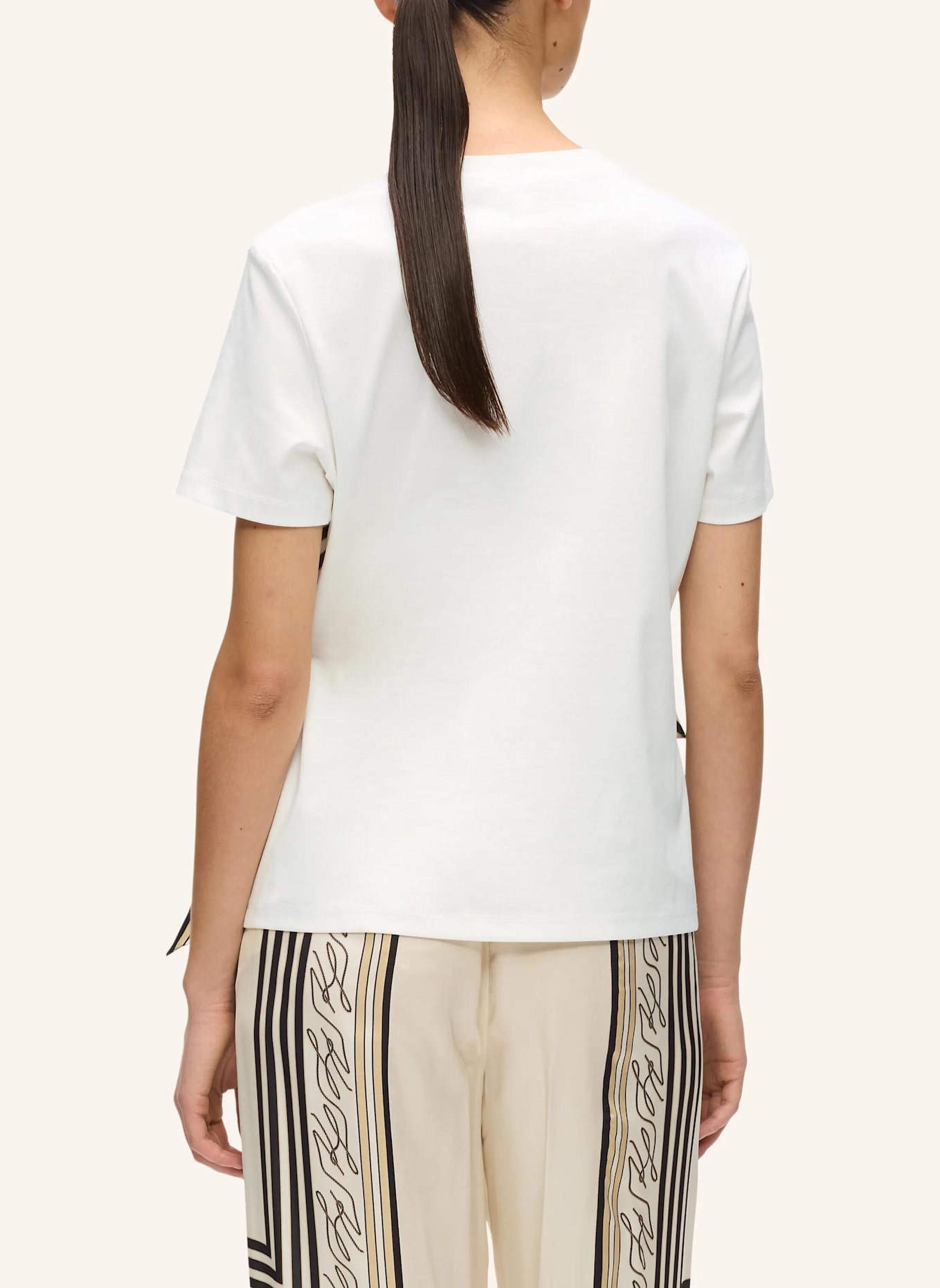 KARL LAGERFELD T-shirt: BEIGE