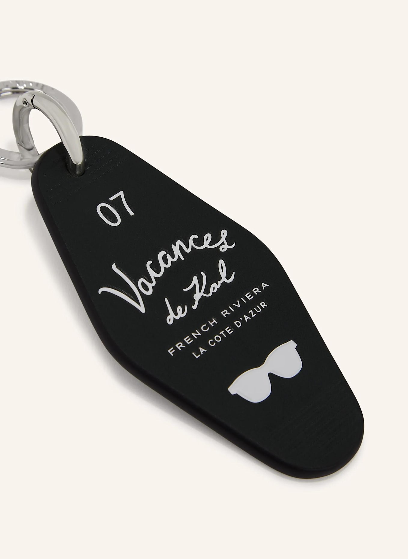 KARL LAGERFELD Schlüsselanhänger: DUNKELGRÜN