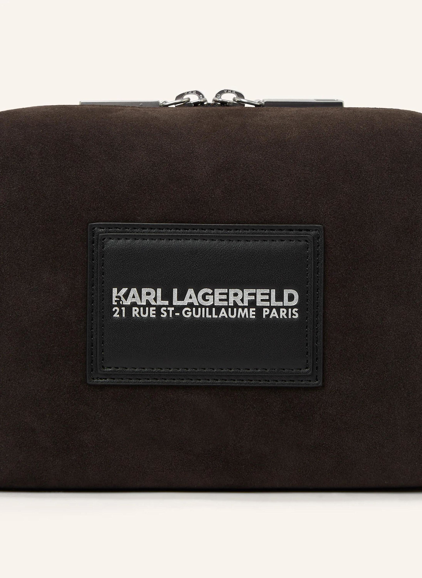 KARL LAGERFELD Umhängetasche: BRAUN