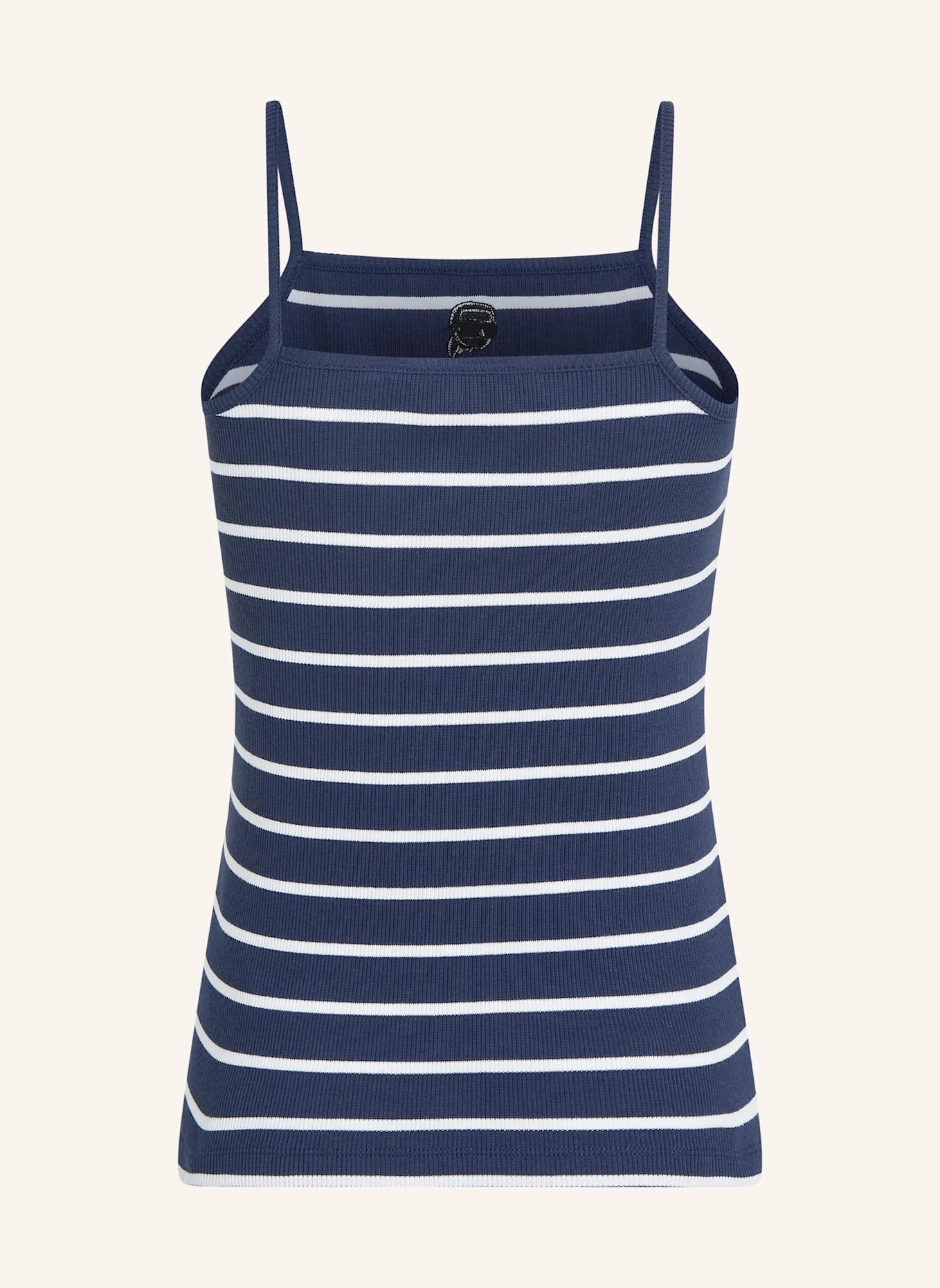 KARL LAGERFELD Unterhemd: DUNKELBLAU/ WEISS