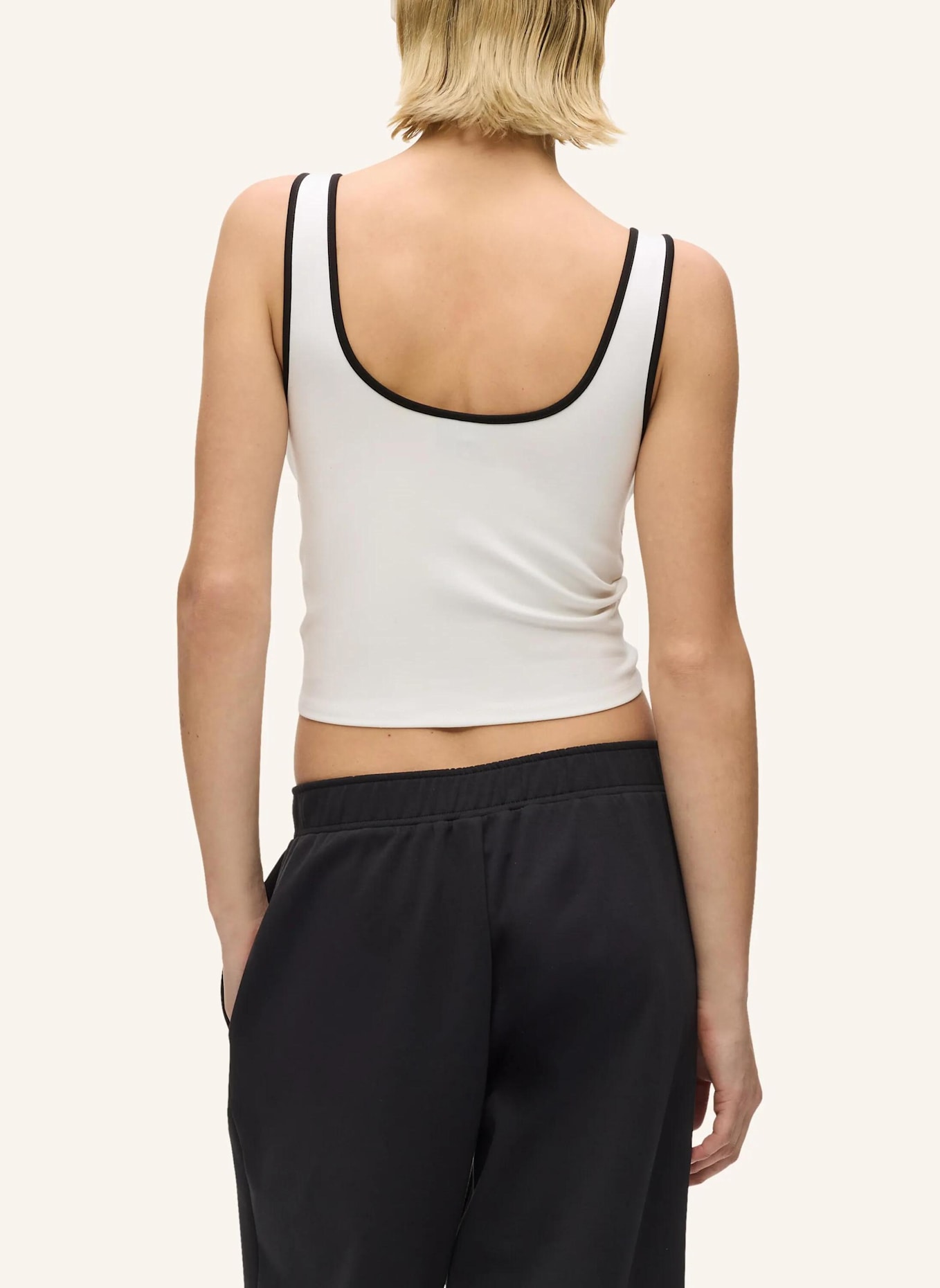 KARL LAGERFELD JEANS Top: WEISS