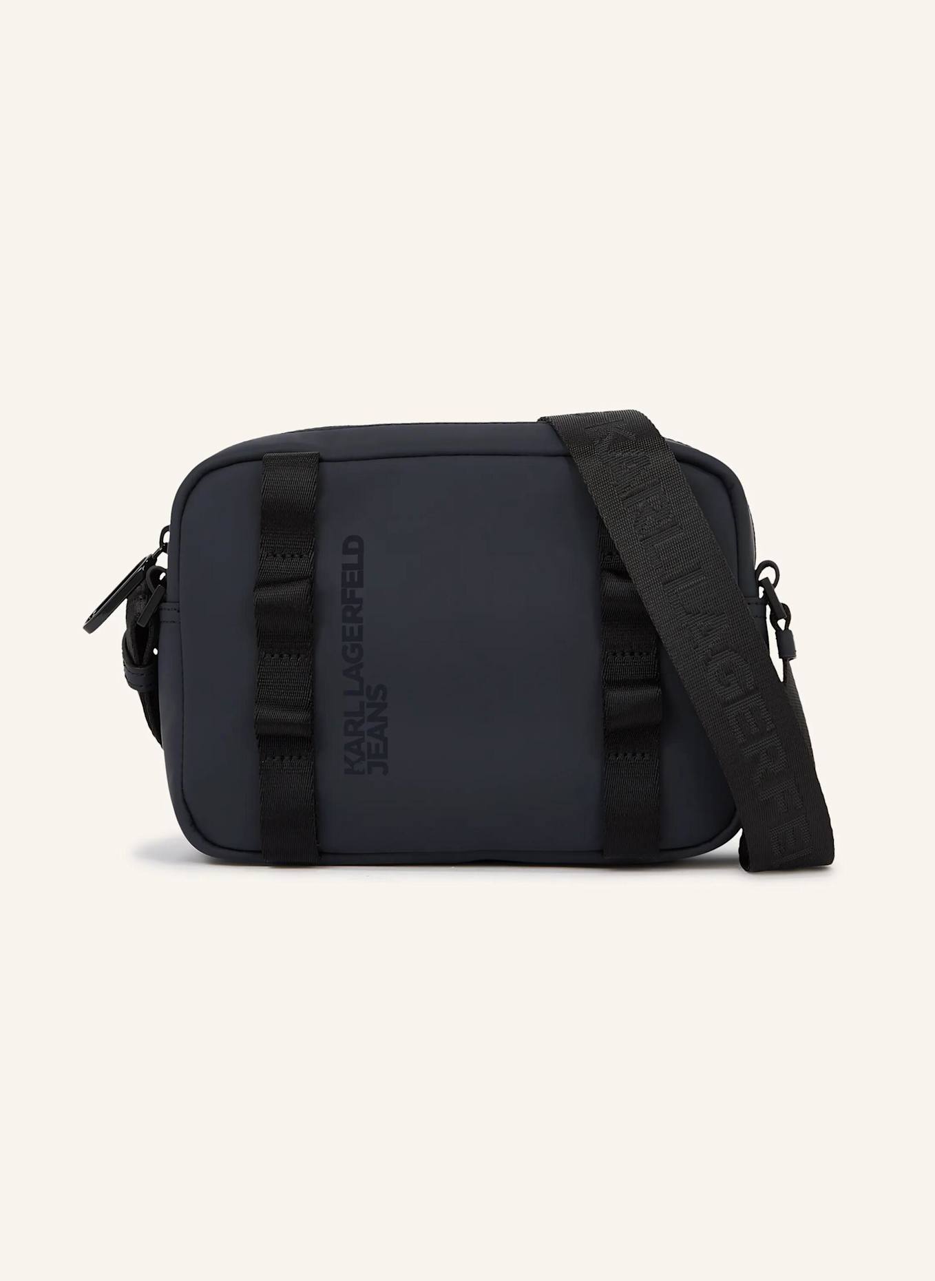 KARL LAGERFELD JEANS Umhängetasche: DUNKELBLAU