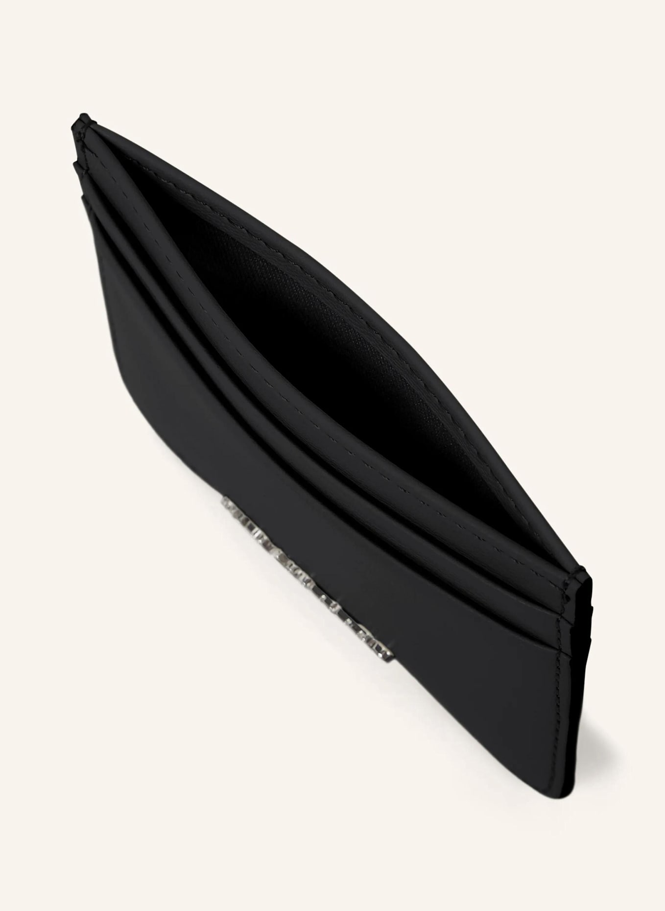 KARL LAGERFELD Kartenetui: SCHWARZ