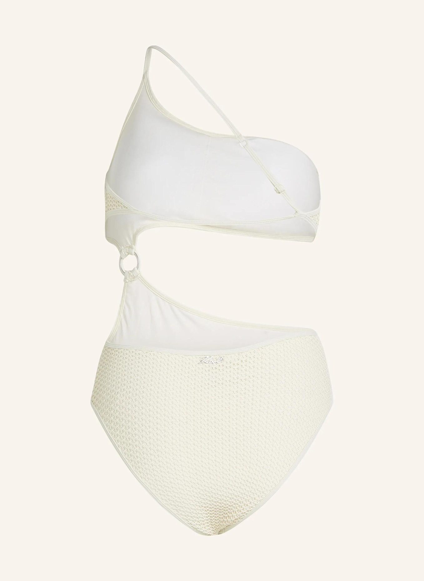 KARL LAGERFELD Badeanzug: BEIGE